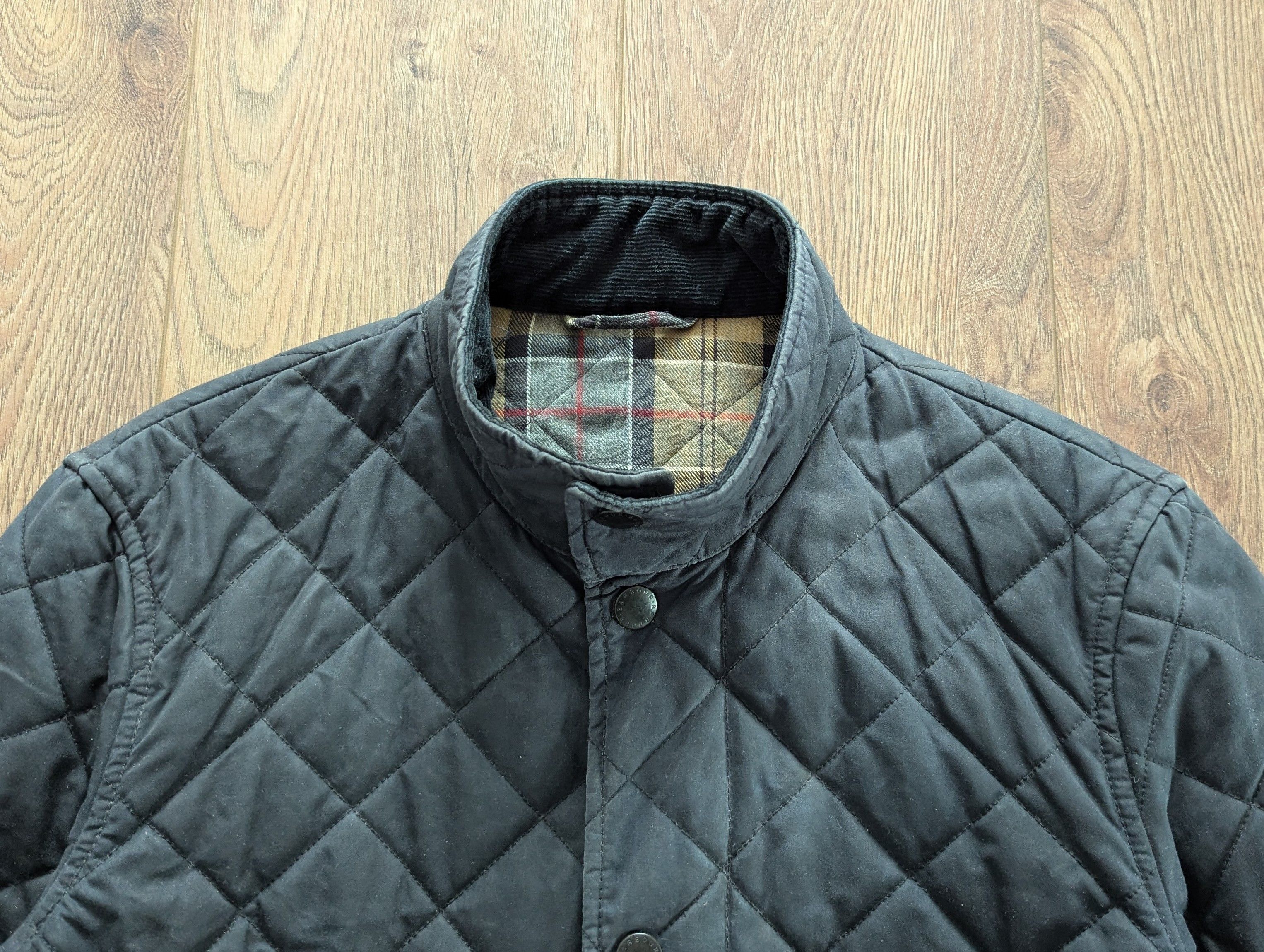 Barbour Barbour Wax Chelsea Sportsquilt Jacket Size S Waxed Cotton Size US S / EU 44-46 / 1 - 2 Thumbnail