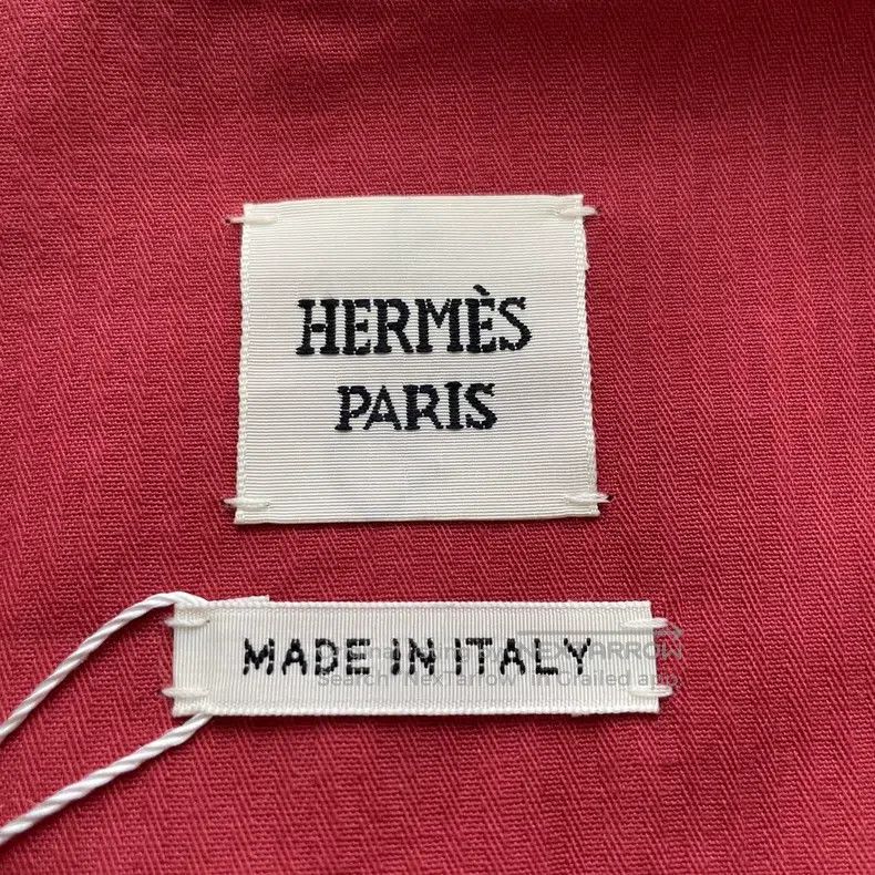 Hermes Hermes Simple Stretch Denim Jacket - Red Size XXS / US 00 / IT 34 - 5 Thumbnail