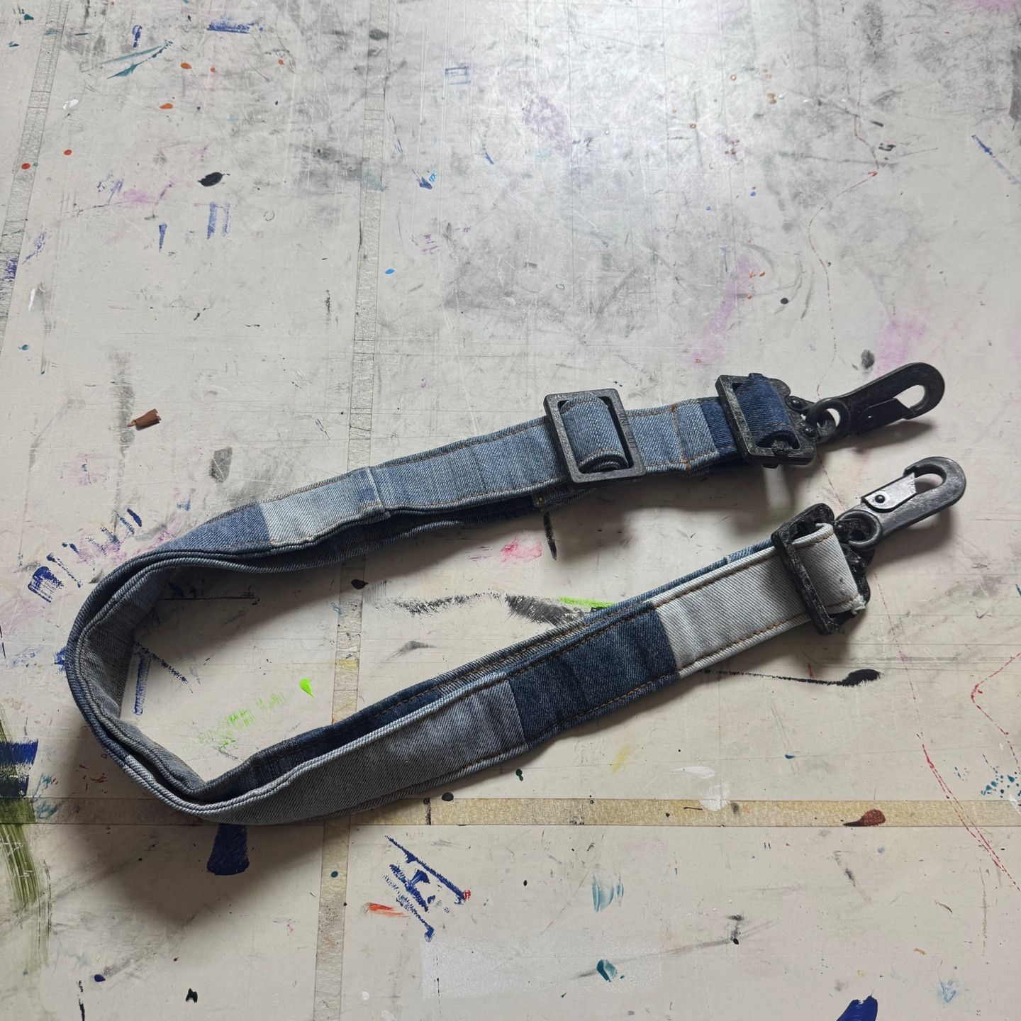 Gallery Dept. gallery dept RECYCLED DENIM DUFFLE BAG Size ONE SIZE - 8 Thumbnail