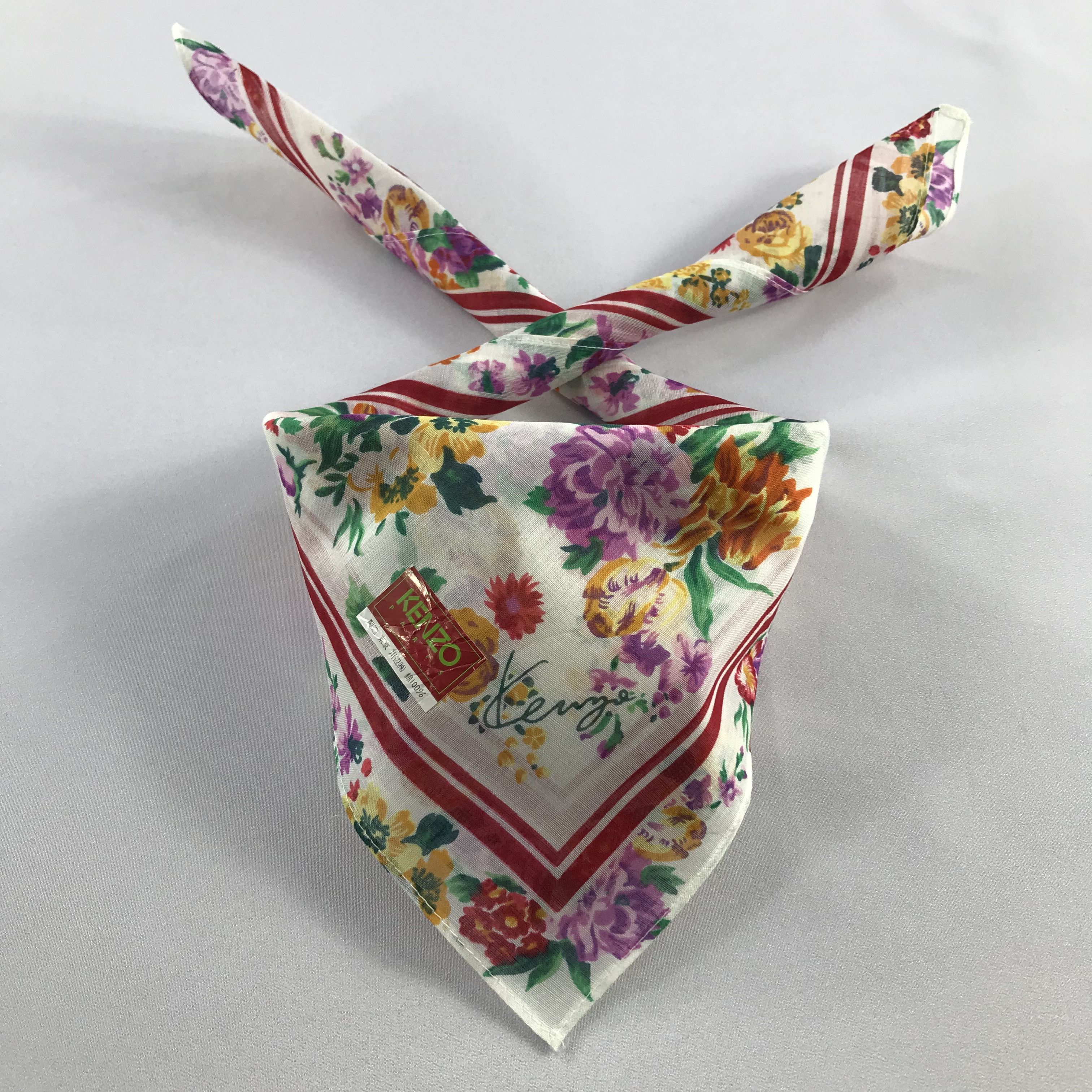 Kenzo Kenzo Handkerchief / Bandana / Neckerchief C552 Size ONE SIZE - 1 Thumbnail