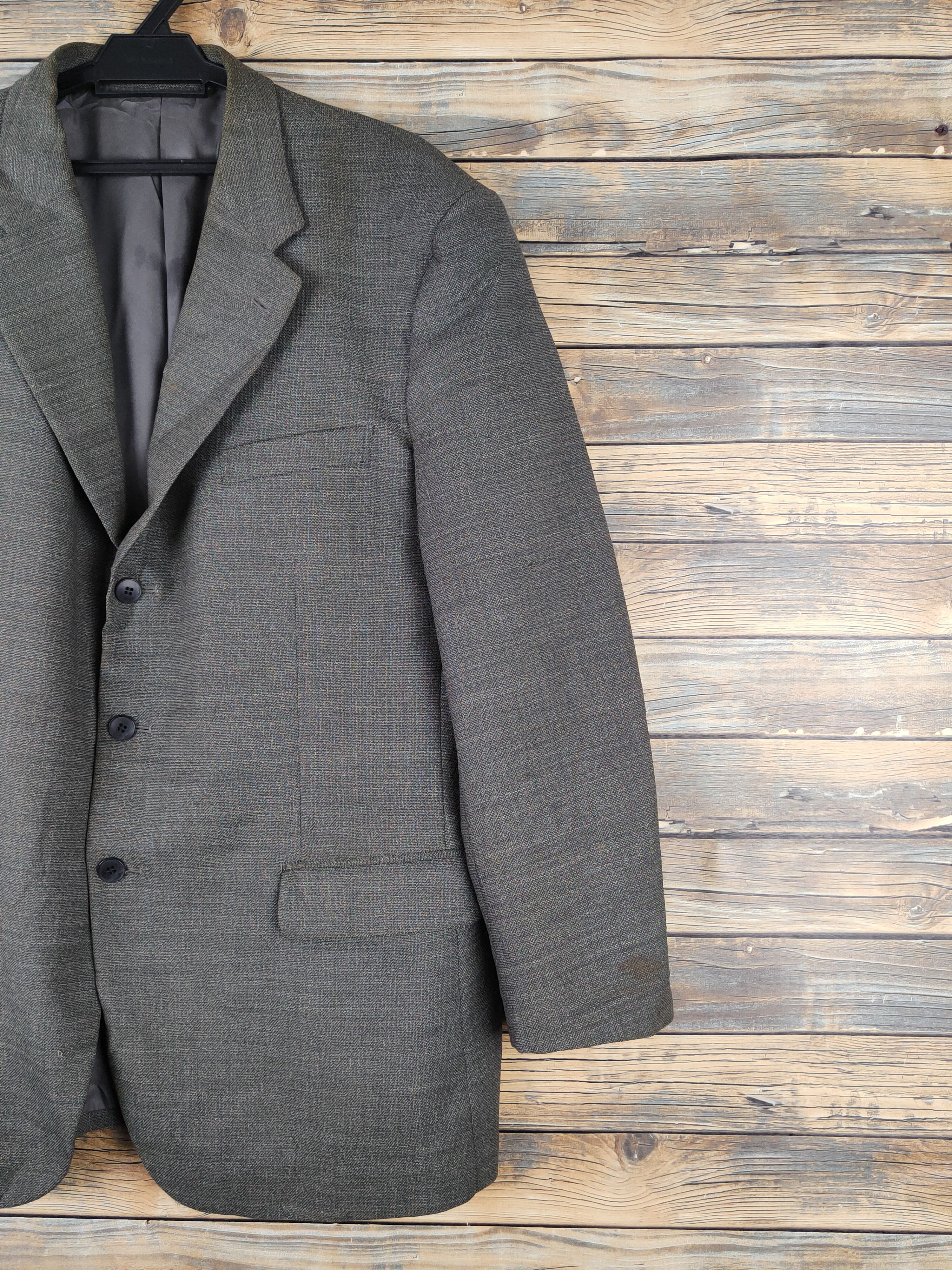 Japanese Brand × Renoma × Vintage Vintage Renoma Dark Gray Blazers Size US L / EU 52-54 / 3 - 5 Thumbnail