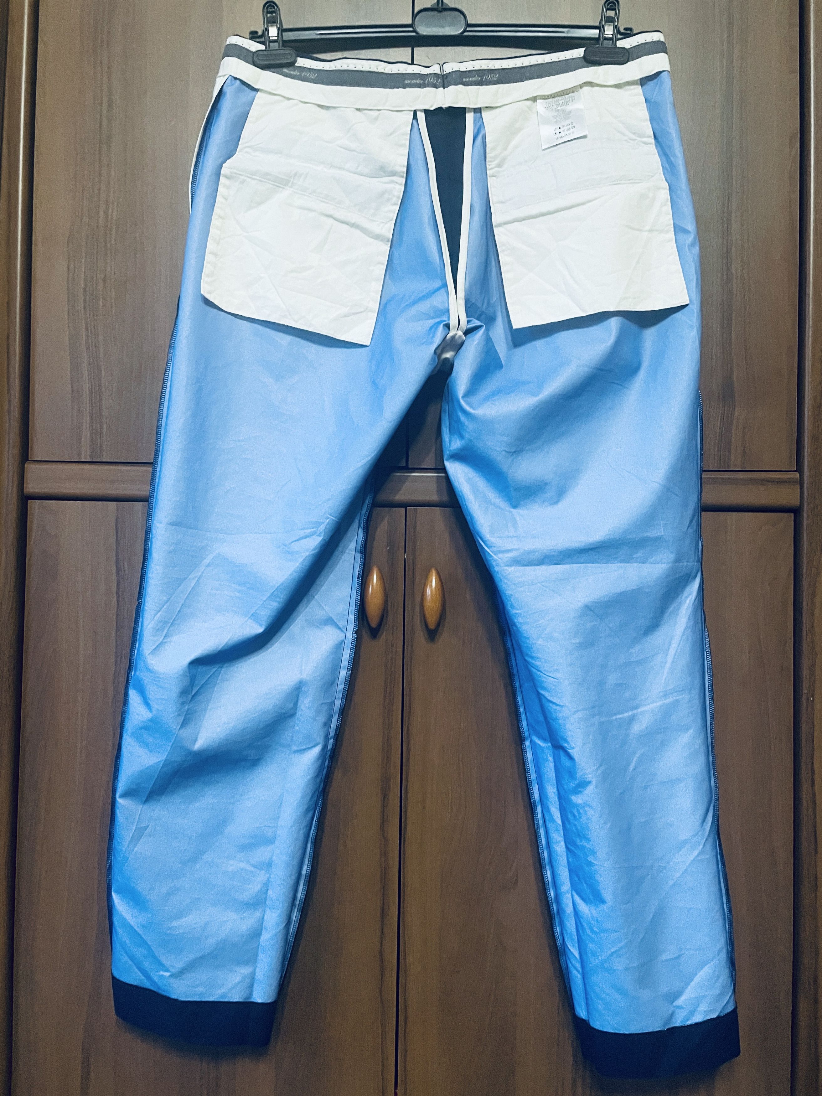 Designer × Moncler Moncler Pantalone Sportivo Dress Pants Blue 54 XL Size US 38 / EU 54 - 10 Thumbnail