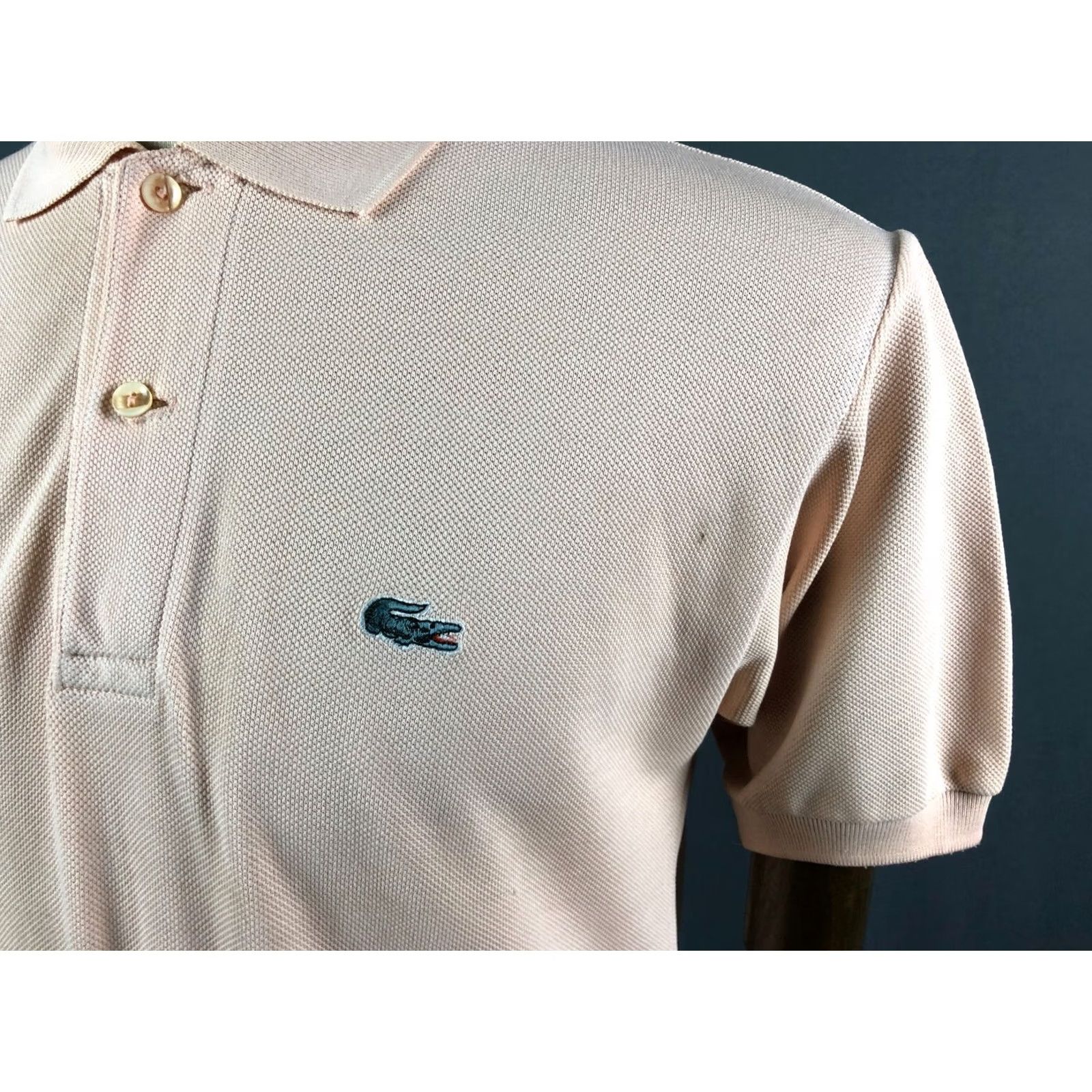 Lacoste Lacoste Polo Shirt Cotton Pink Men Vintage Short Sleeve Collared Jersey Logo Embroidered Size US M / EU 48-50 / 2 - 7 Thumbnail