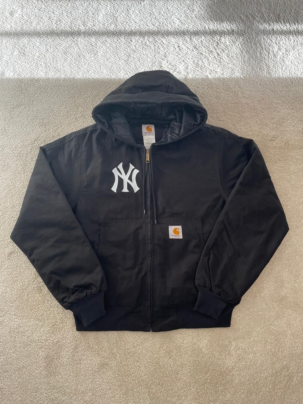 Carhartt Carhartt x NY Yankees Custom Reworked Jacket - Black Size US L / EU 52-54 / 3 - 1 Thumbnail