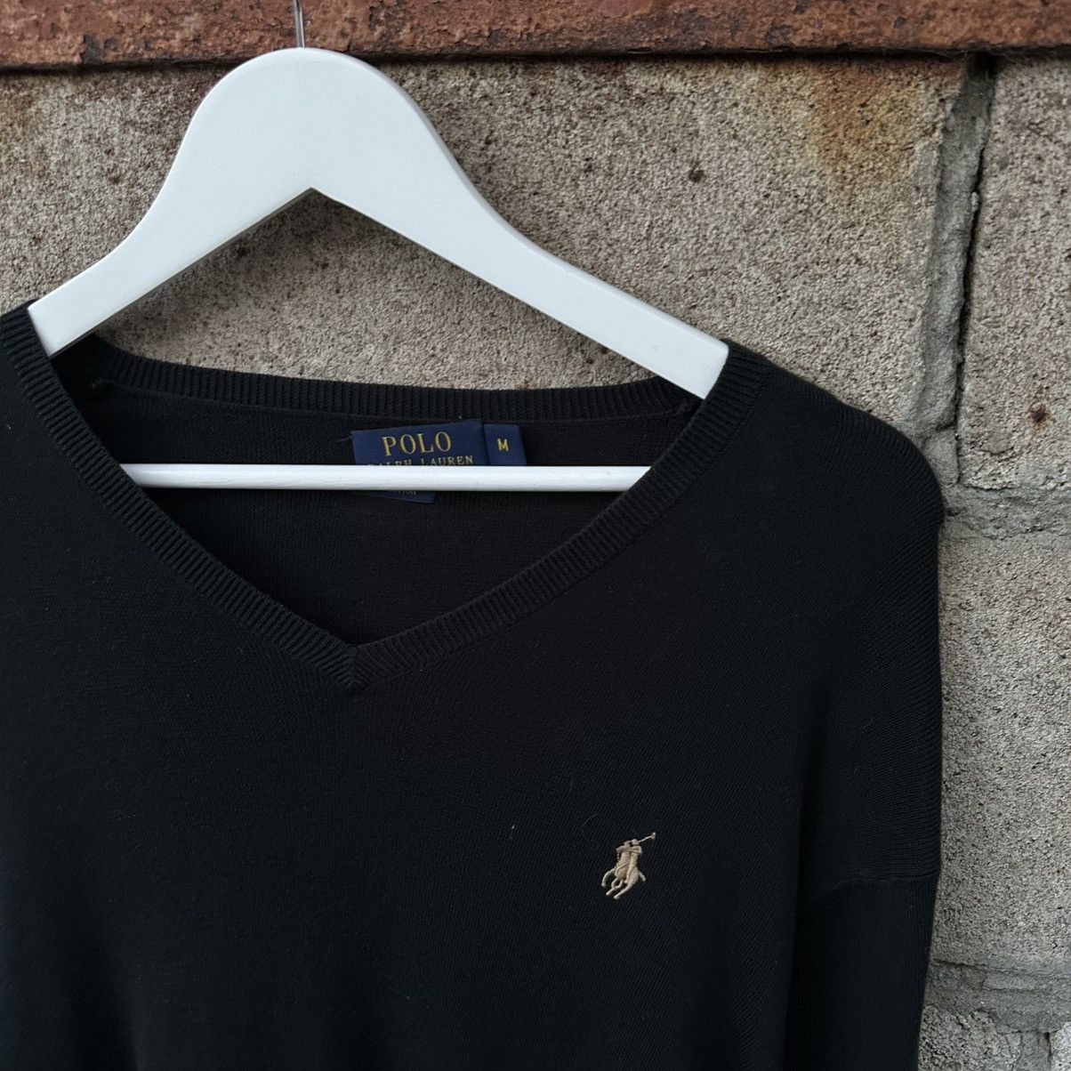 Polo Ralph Lauren Luxury Polo Ralph Lauren V Neck Sweater Size M Y2K 00s USA Size US M / EU 48-50 / 2 - 4 Thumbnail
