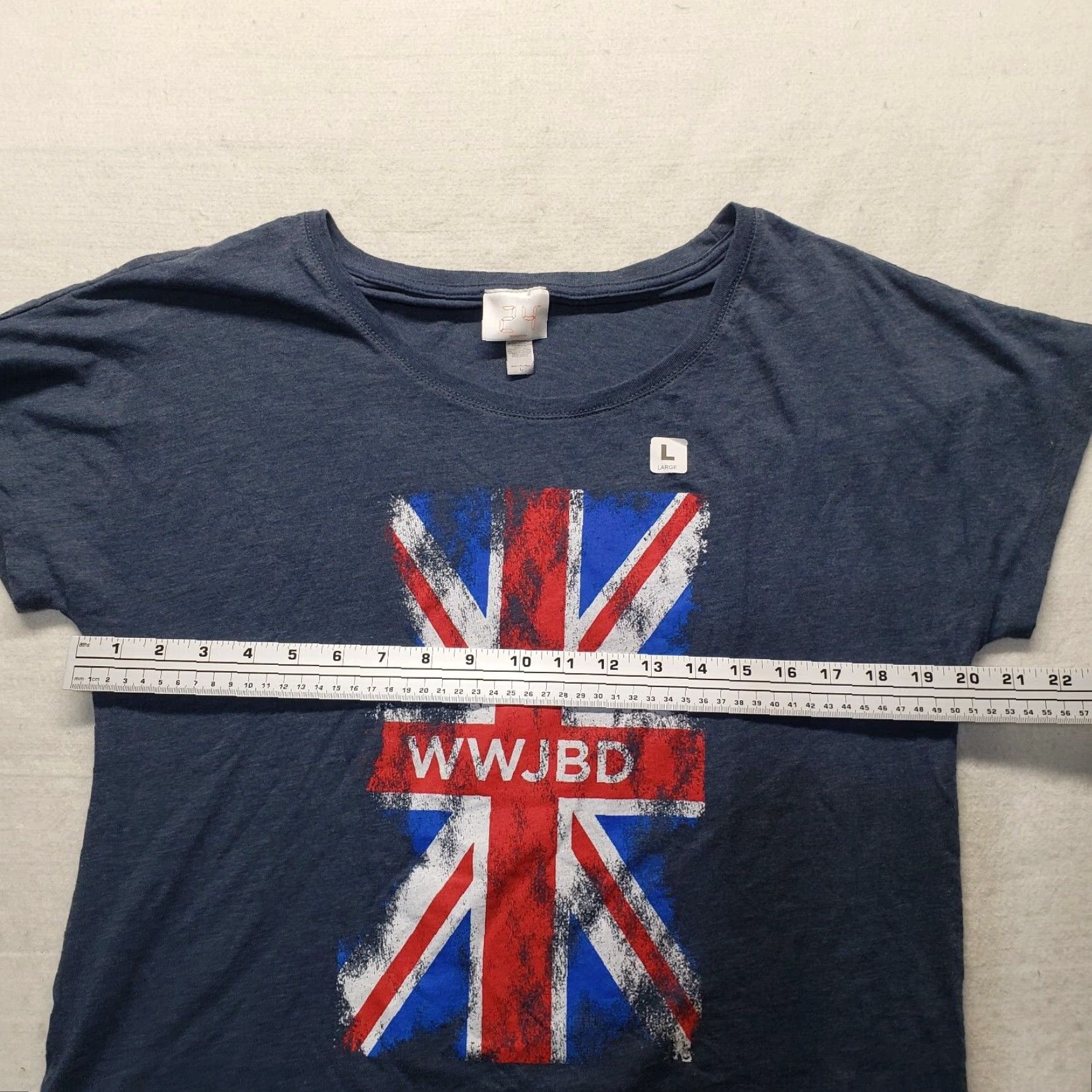 Vintage NEW WWJBD What Would Jimmy Buffett Signature Band T Shirt Women's L Gray Shirt Funny All Seasons Womens L Size L / US 10 / IT 46 - 4 Thumbnail