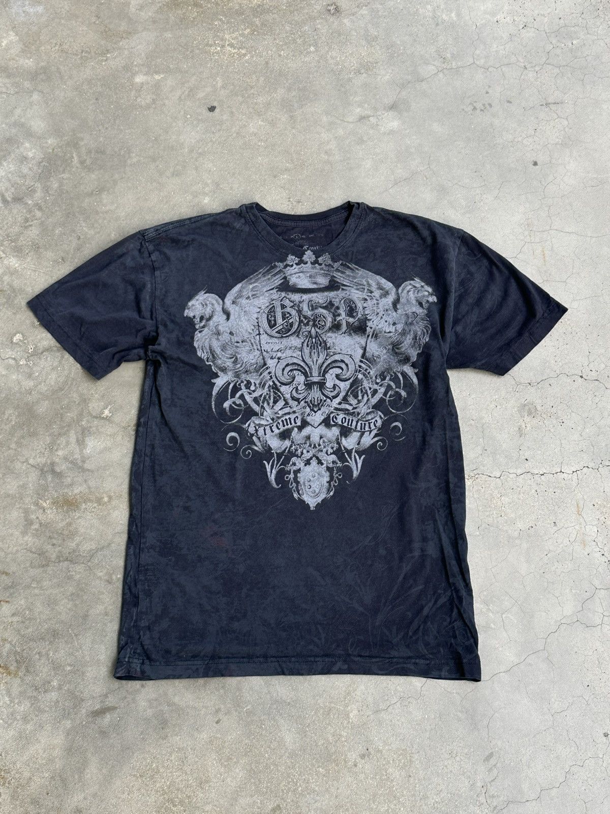Affliction Extreme Couture Y2k Tatoo T-Shirt Size US M / EU 48-50 / 2 - 1 Thumbnail