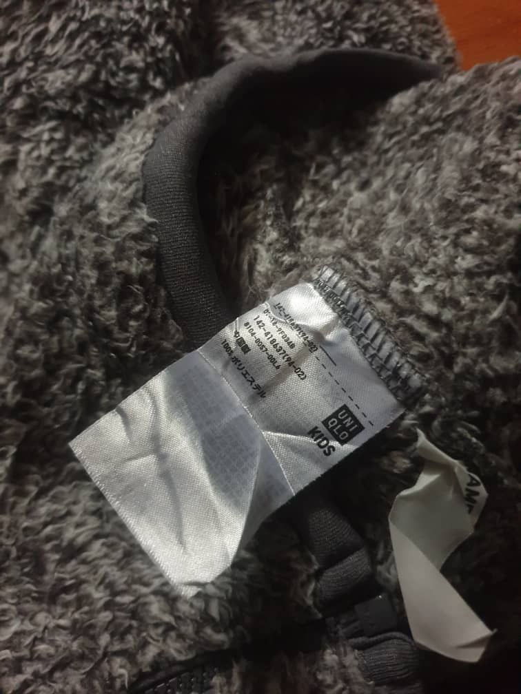 Uniqlo Uniqlo grey colour Fleece Sweater Size US XXS / EU 40 - 3 Thumbnail
