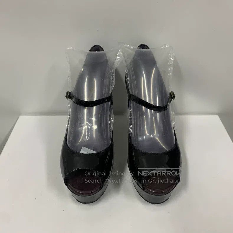 Saint Laurent Paris Saint Laurent Paris Black High Heels Size US 4.5 / IT 34.5 - 3 Thumbnail