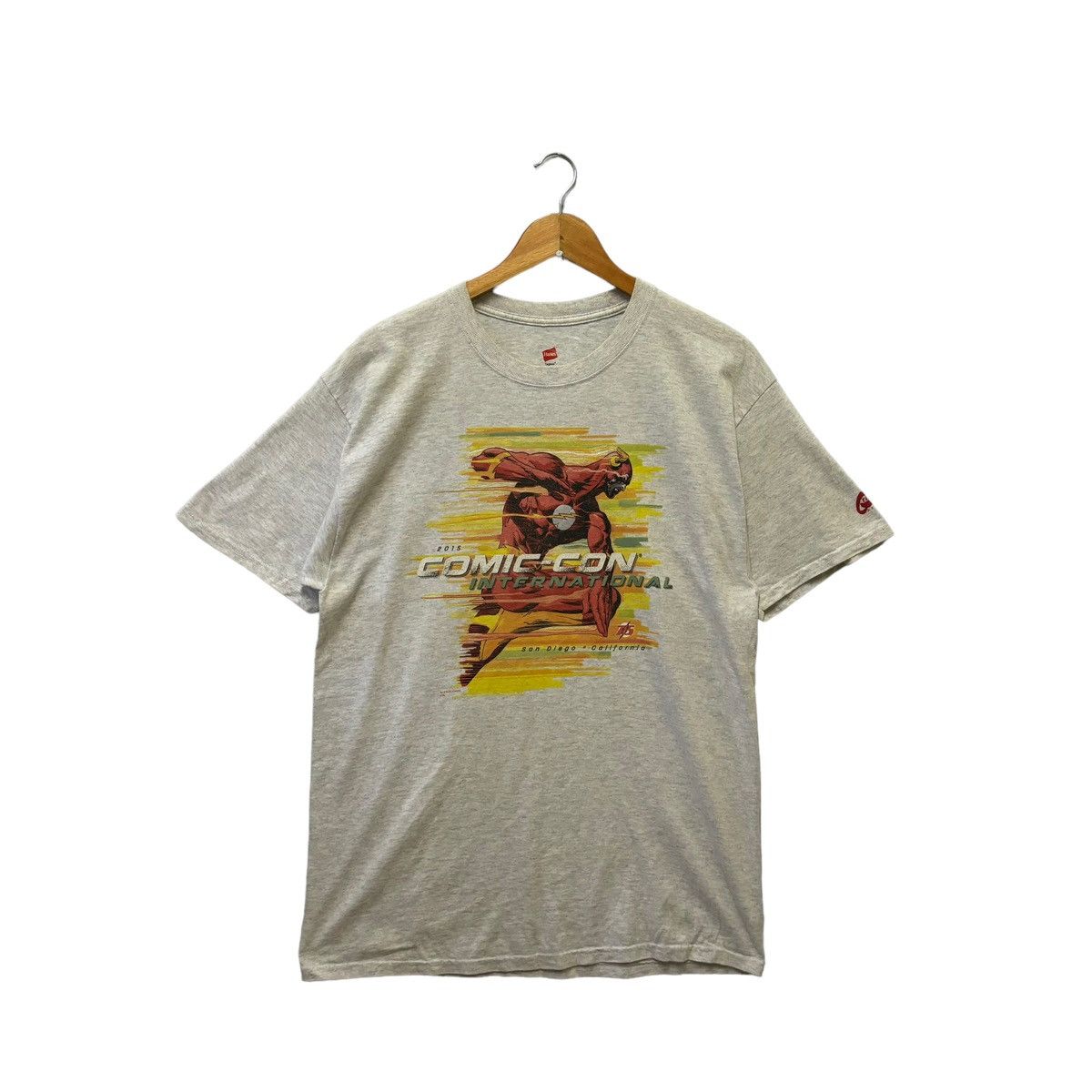 Vintage The Flash Character Graphic Printed Tshirt Size US L / EU 52-54 / 3 - 1 Thumbnail