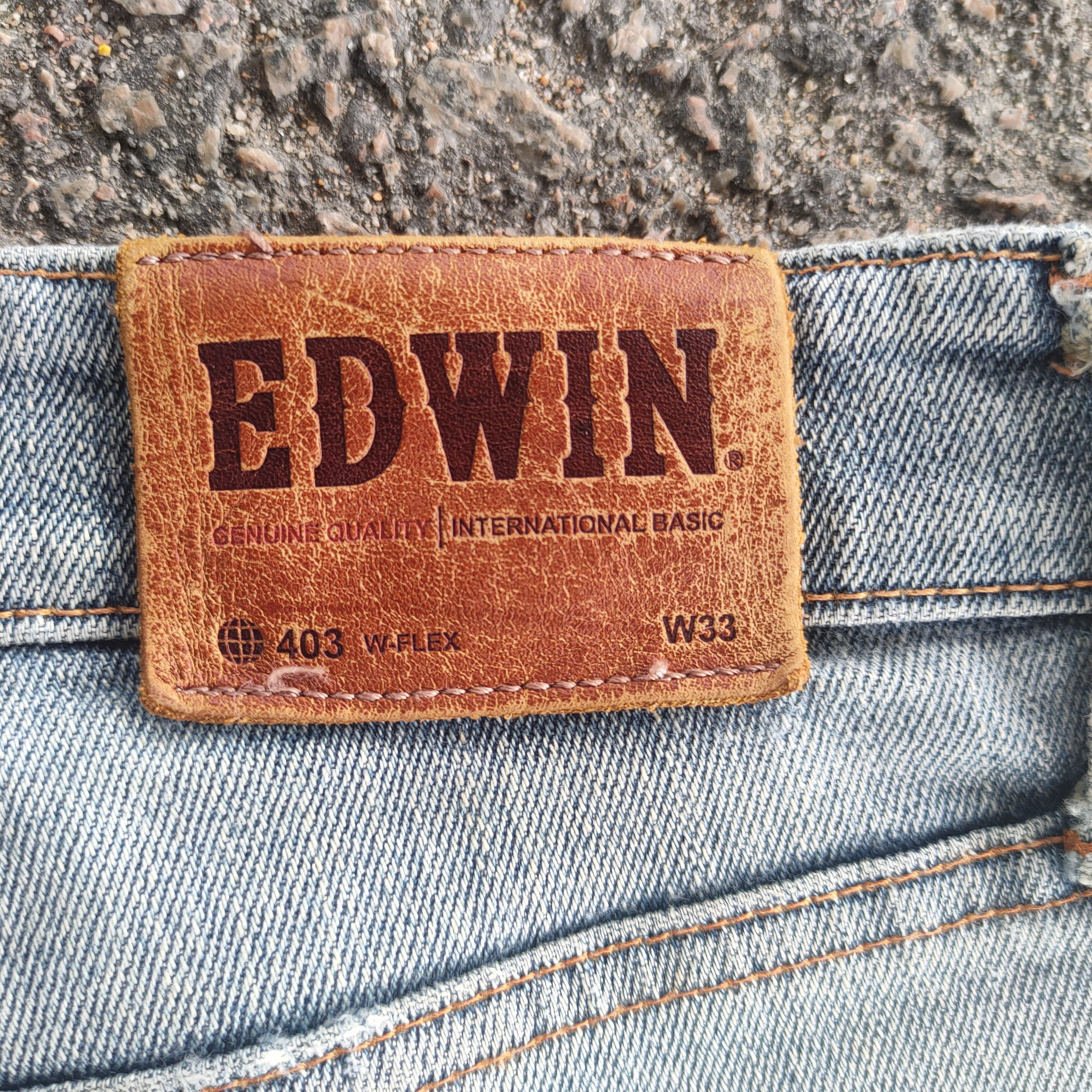 Edwin VINTAGE EDWIN FADED JEANS DENIM PANTS Size US 35 - 9 Thumbnail