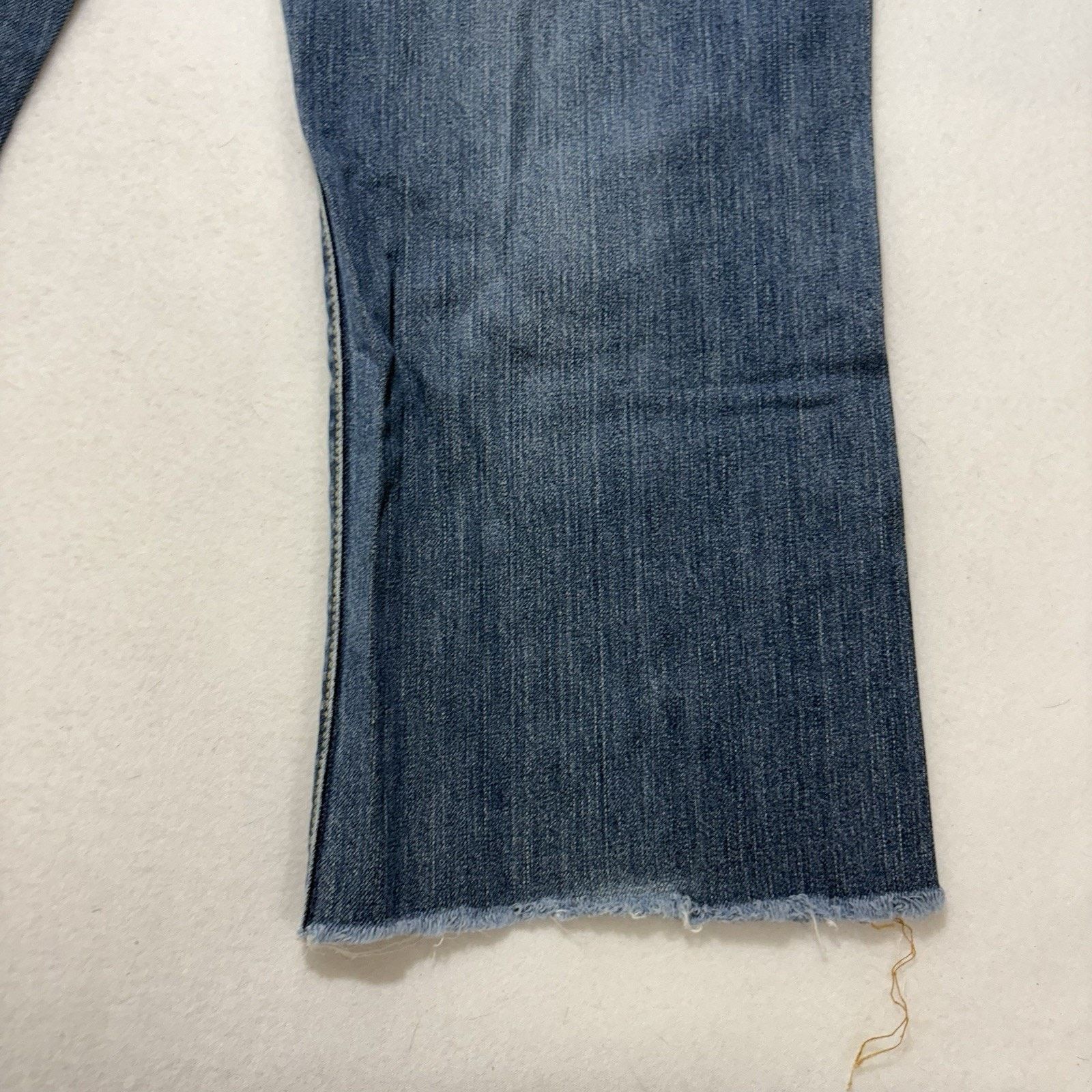 Lucky Brand Vintage Lucky Brand Gene Montesano 33x26 Boot Cut Blue Jeans Size US 33 - 14 Thumbnail