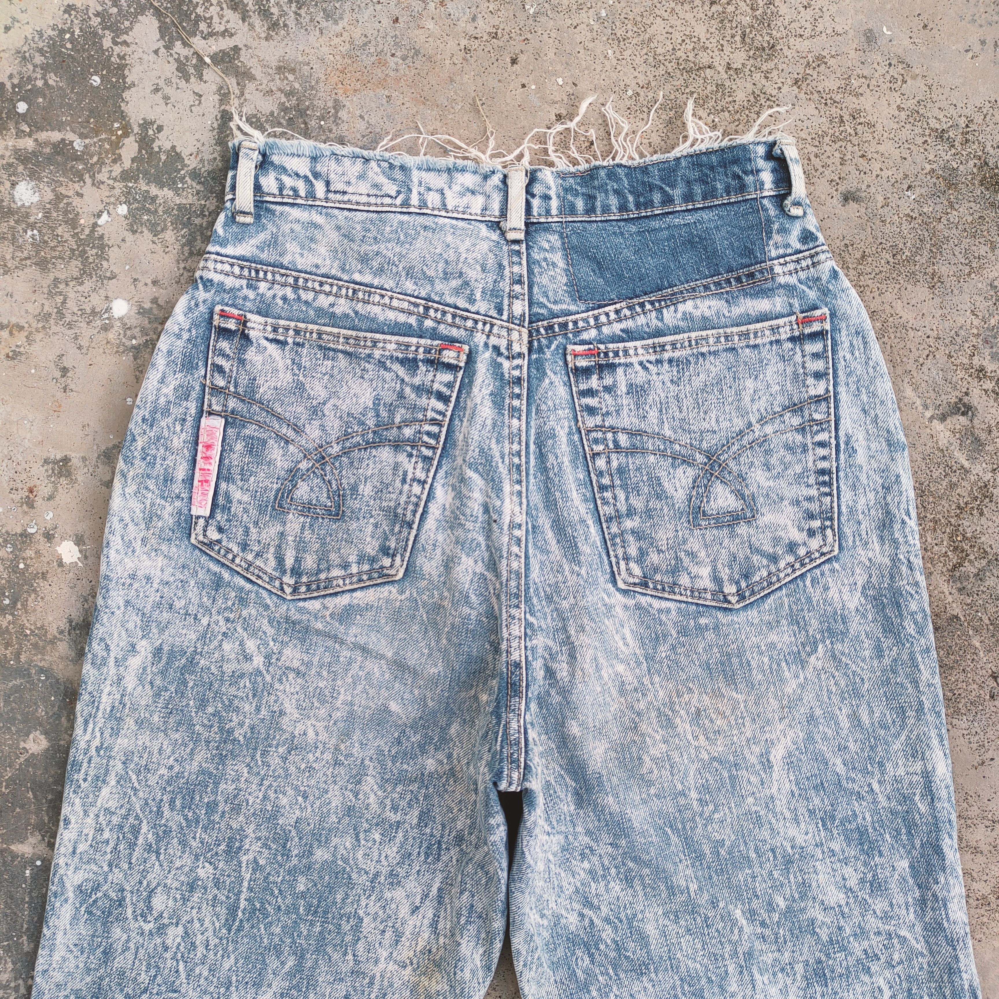 Japanese Brand × Jean × Vintage VINTAGE JAPANESE FADED MUD WASH DENIM JEANS PANTS Size US 26 / EU 42 - 8 Thumbnail