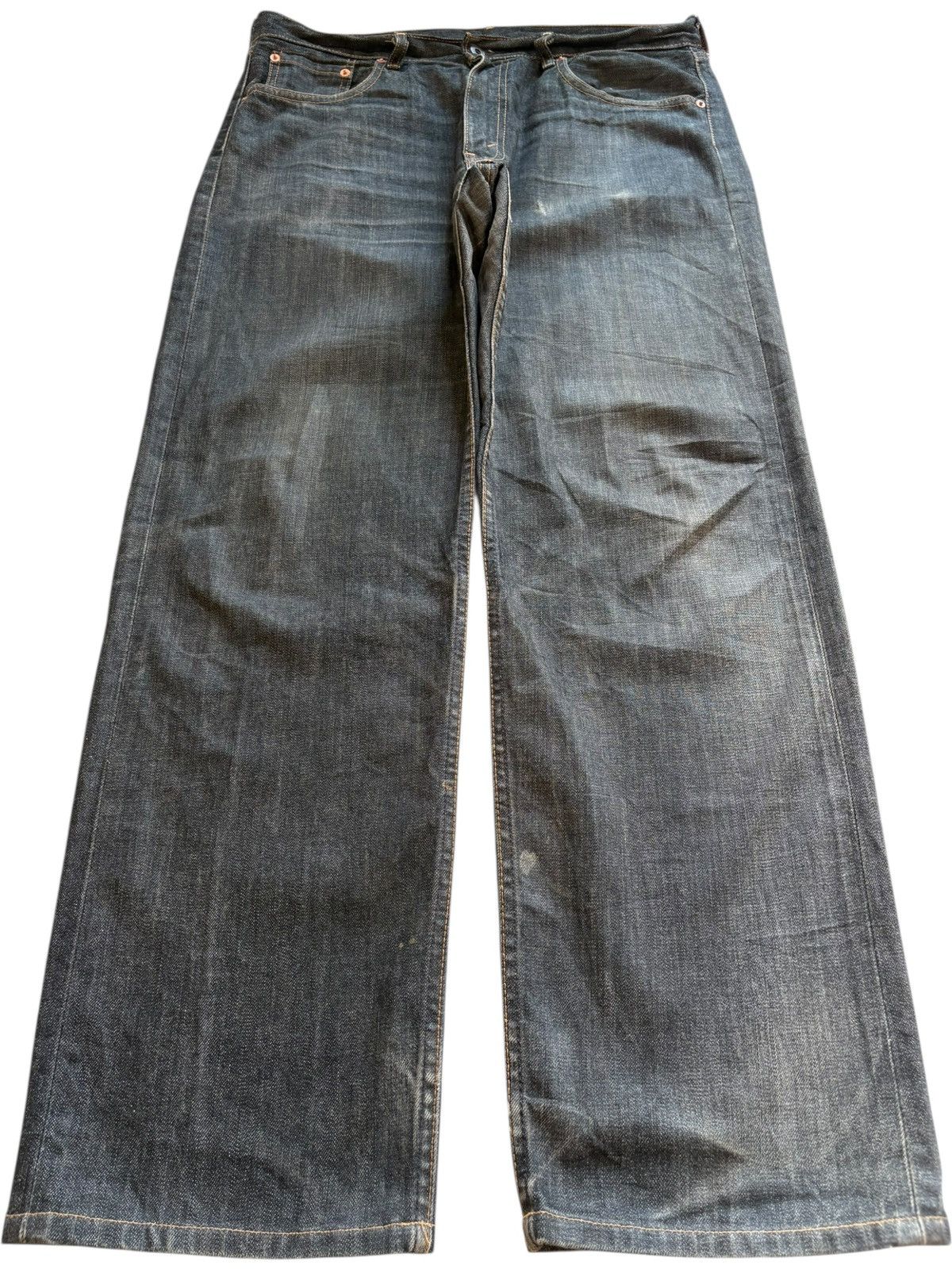 Levi's Vintage 90s Levis 503 Rusty Wash Baggy Jeans Size US 36 / EU 52 - 1 Thumbnail