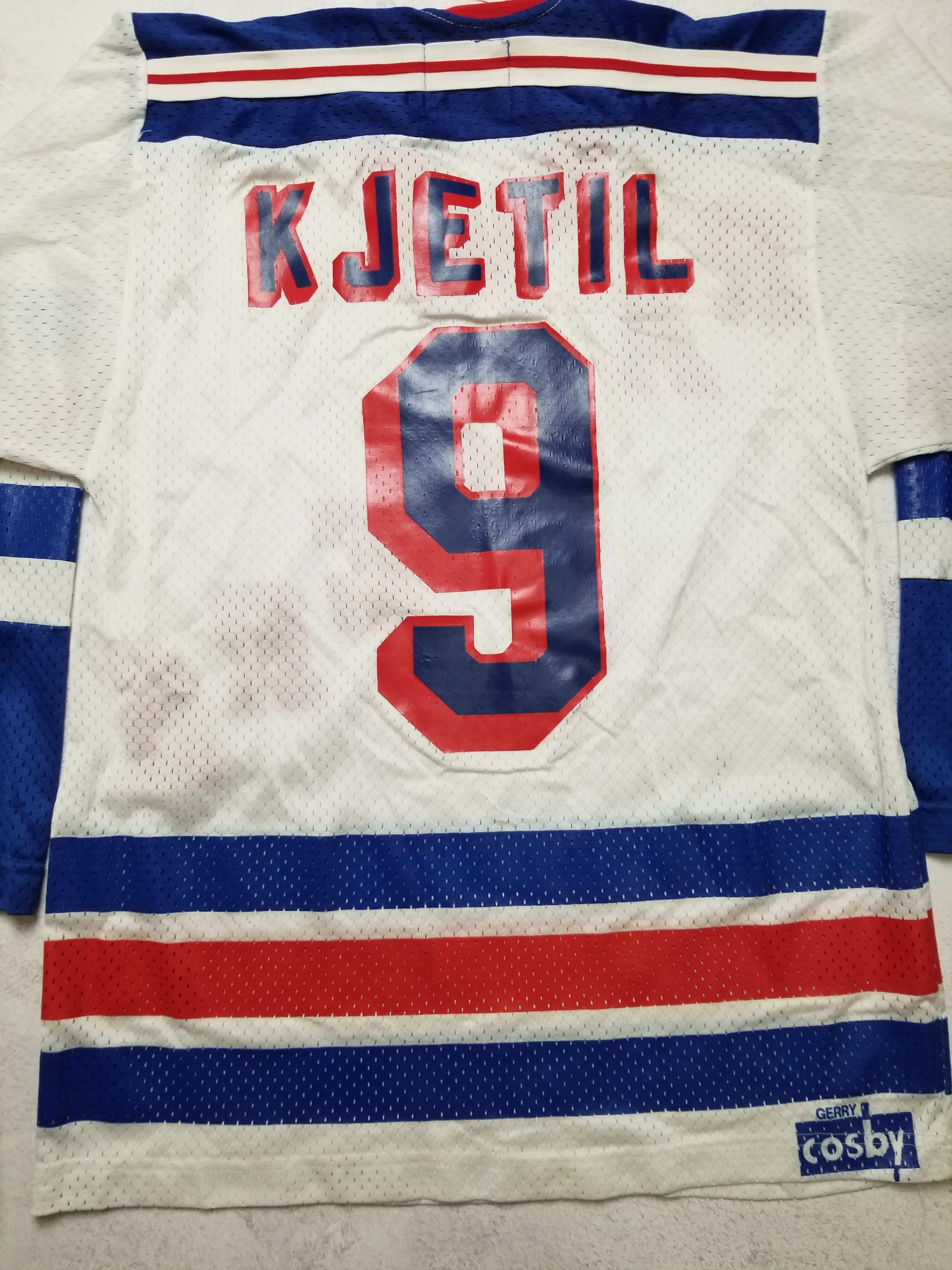 Other NY Rangers Kjetil #9 GERRY COSBY Sandow SK by Maska Jersey Size US S / EU 44-46 / 1 - 3 Thumbnail