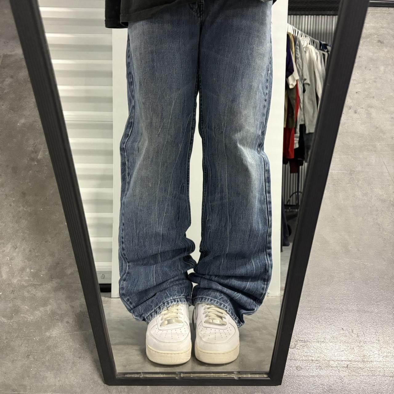 Vintage CRAZY Vintage Y2K/2000s Super Baggy NoNo Maldonado Designer Medium Wash Denim Jeans! Size US 36 / EU 52 - 1 Thumbnail