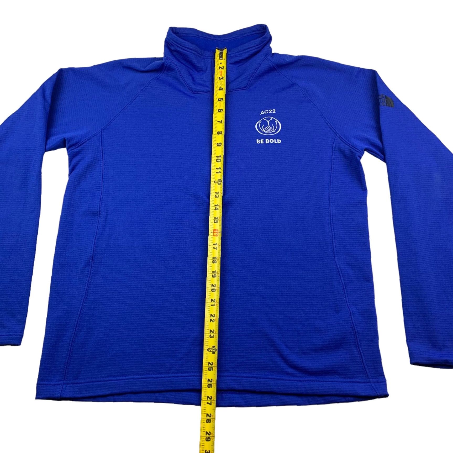 The North Face The North Face Men's Pullover 1/4 Zip Thermal Lined Blue Large Size US L / EU 52-54 / 3 - 7 Thumbnail