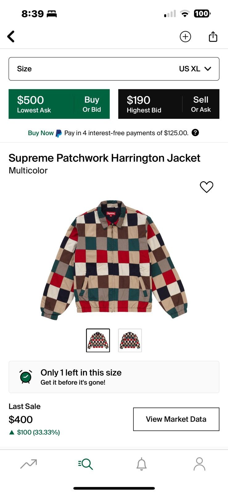 Supreme Supreme Patchwork Jacket Multi SS19 Size US XL / EU 56 / 4 - 8 Thumbnail