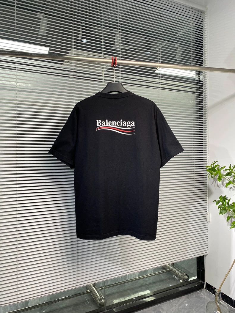 Balenciaga Balenciaga Cola wave print logo sleeves 2501-Nextarrow Size US M / EU 48-50 / 2 - 1 Thumbnail