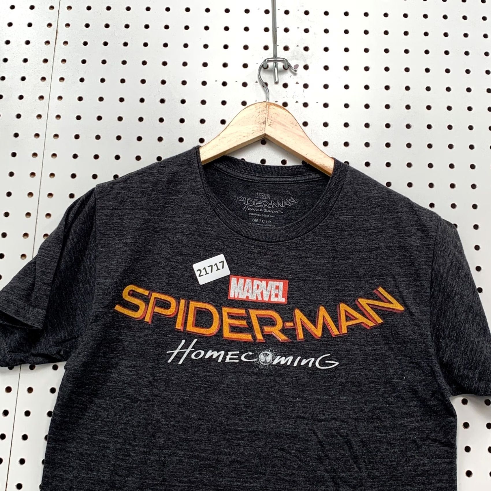 Vintage Spider Man Home Coming Shirt Black Adult Small TEE Marvel Movie 18x26 Comic Mens Size US S / EU 44-46 / 1 - 7 Thumbnail