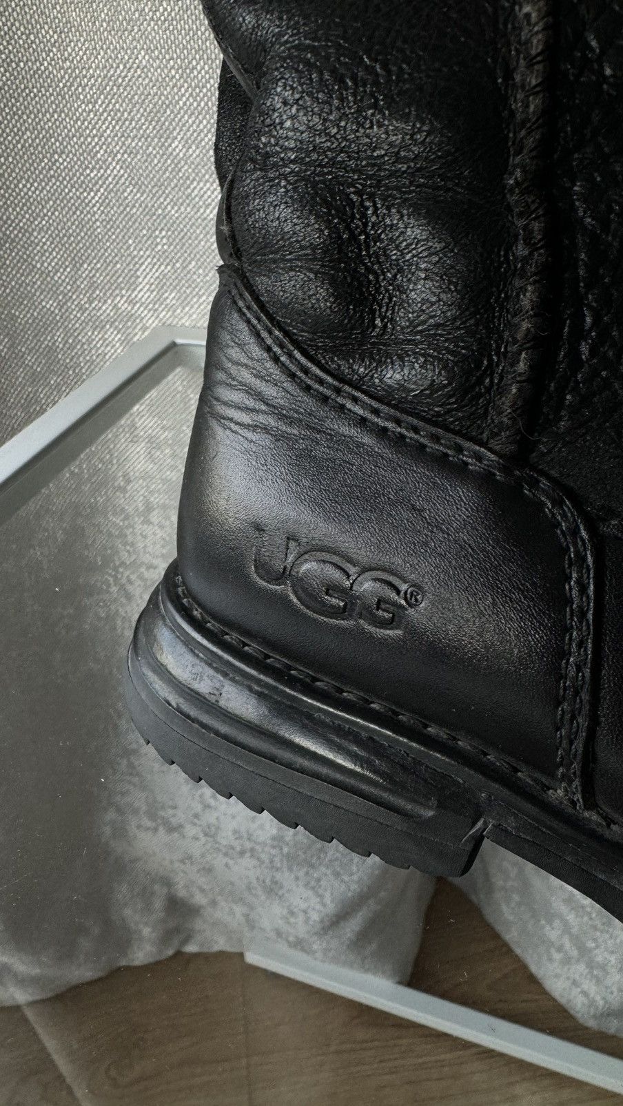 Ugg UGG leather high boots high quality Size US 6 / IT 36 - 5 Thumbnail