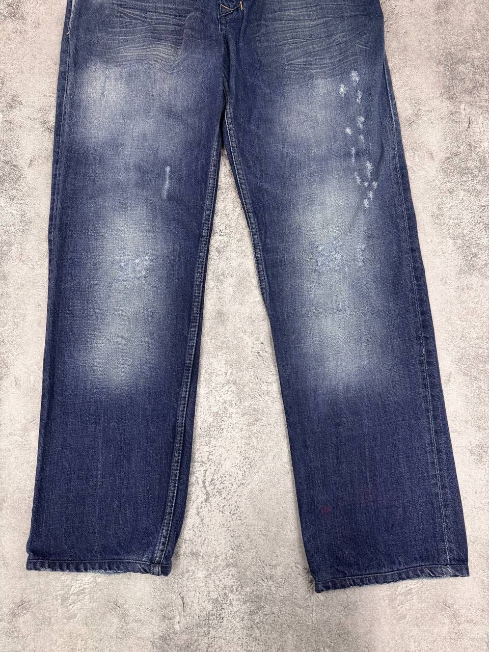 Diesel Diesel Men's Regular Straight Blue Jeans Size 32 Size US 32 / EU 48 - 5 Thumbnail