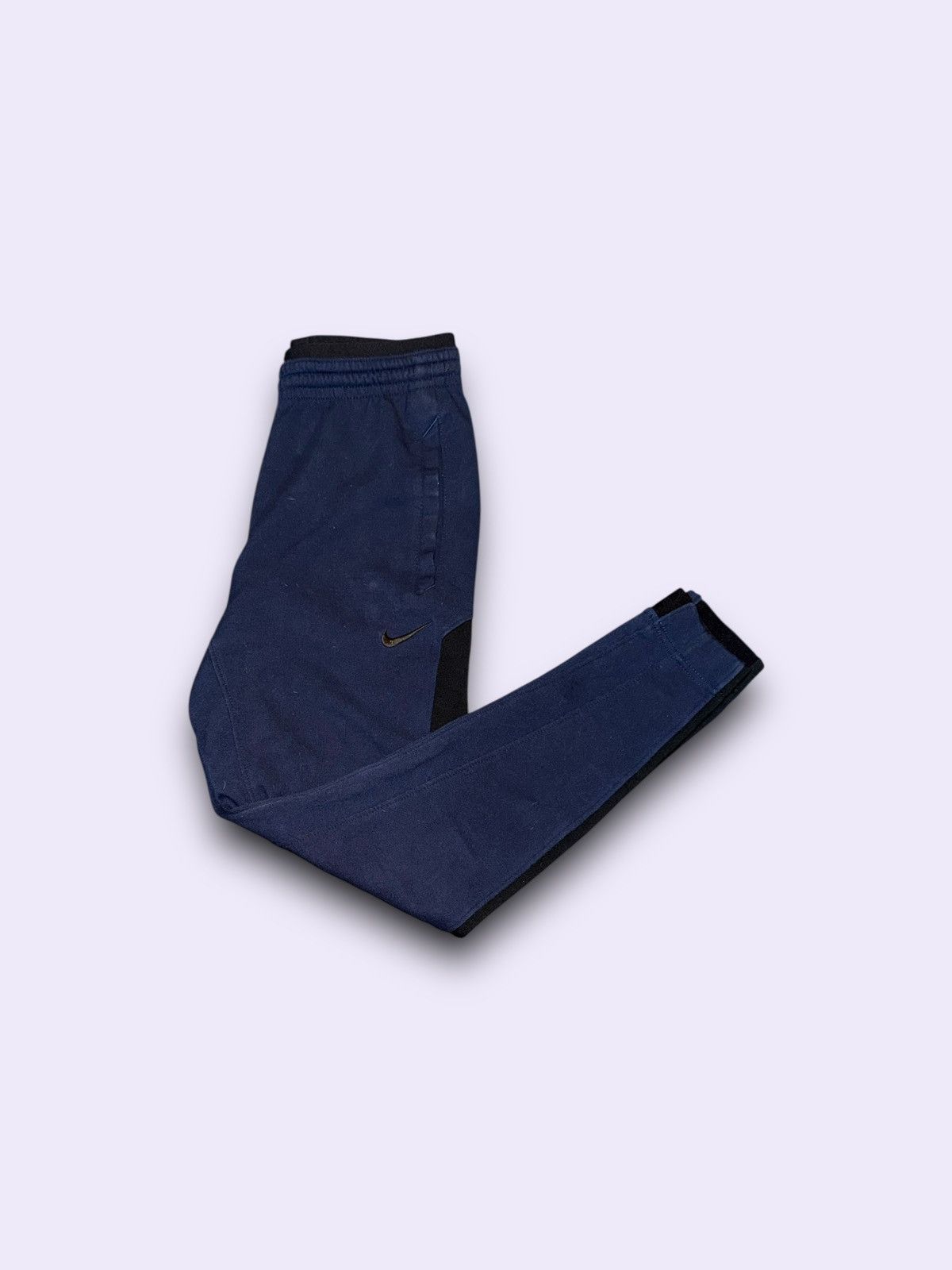 Nike Nike Dri-FIT Jogger Pants Mens Small Blue Colorblock Zip Size US 30 / EU 46 - 1 Thumbnail