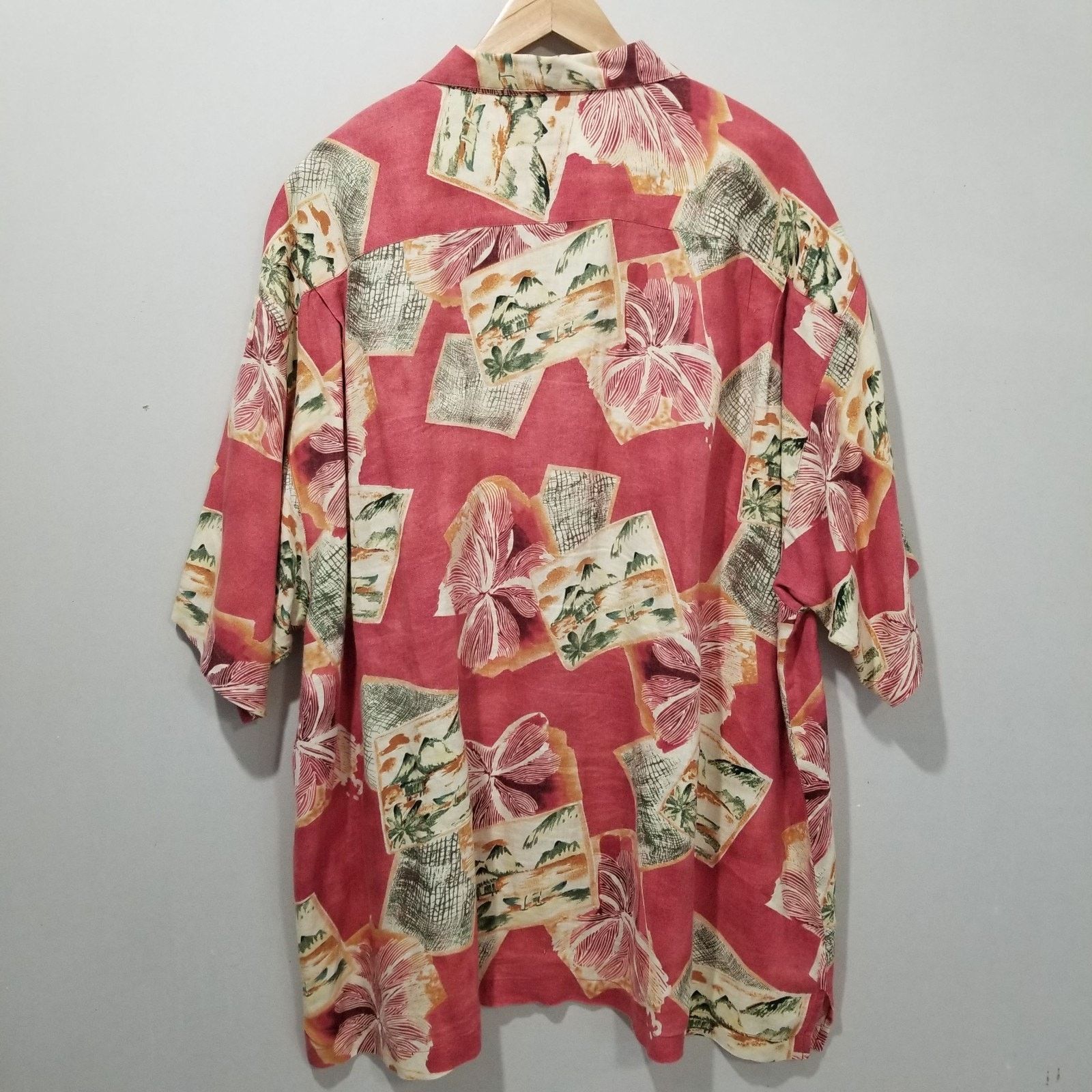 Tommy Bahama Tommy Bahama Shirt Mens XXL Linen Loop Collar Hawaiian Aloha Size US XXL / EU 58 / 5 - 3 Thumbnail