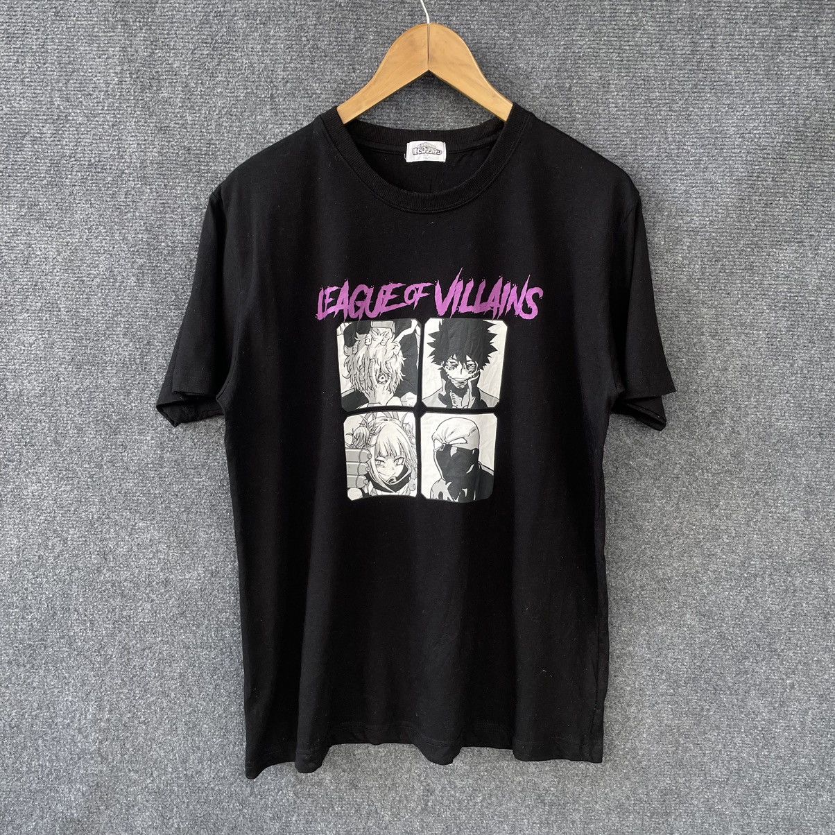 Anime × Japanese Brand Vintage My Hero Academia League Of Villains Anime Tee Size US L / EU 52-54 / 3 - 1 Thumbnail