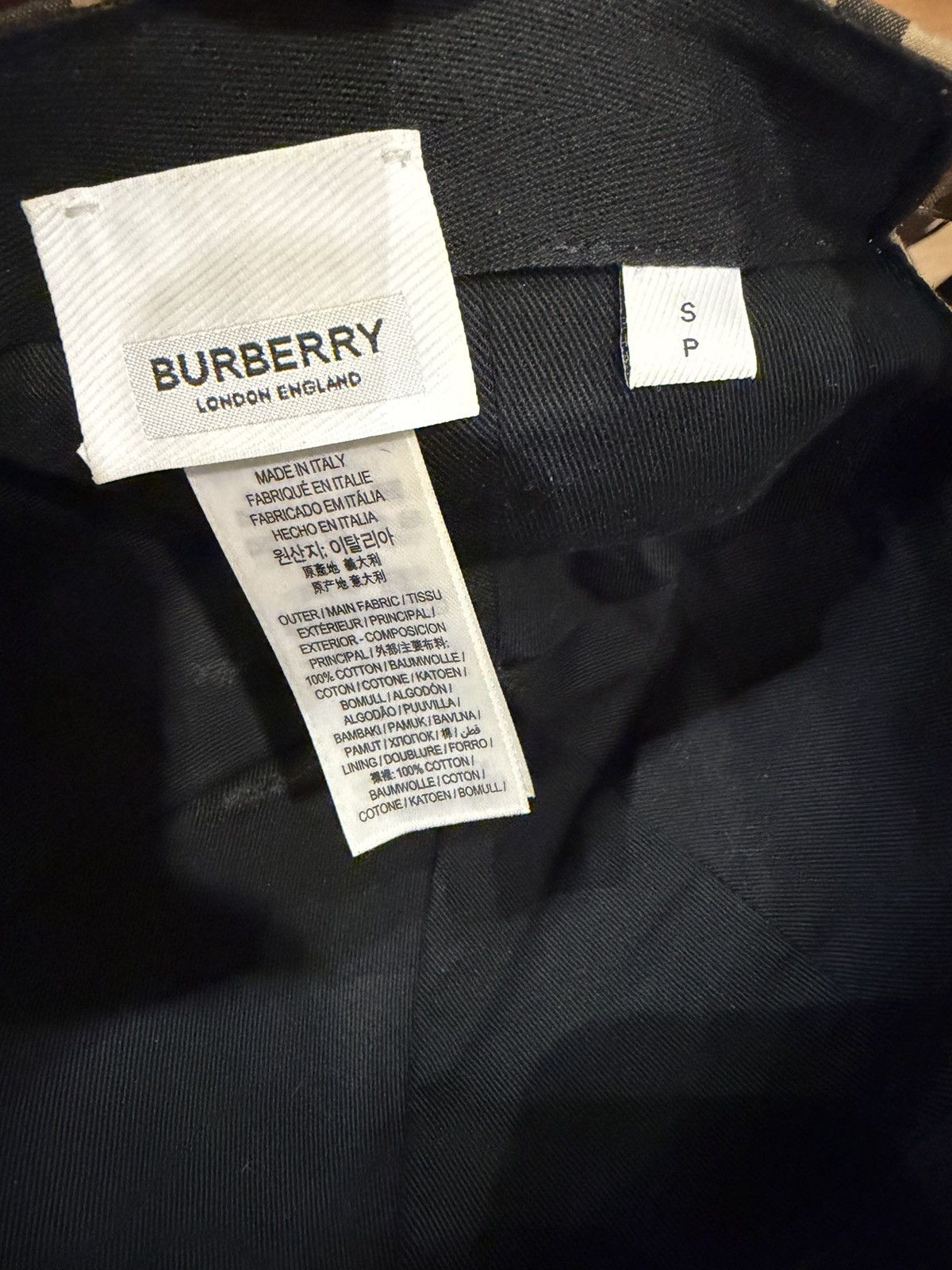 Burberry Burberry TB Icon Logo Baseball Cap Size ONE SIZE - 3 Thumbnail