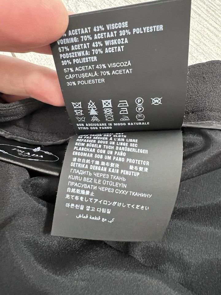 Prada PRADA Pleated Skirt Black Size 38 Size 30" / US 8 / IT 44 - 12 Thumbnail