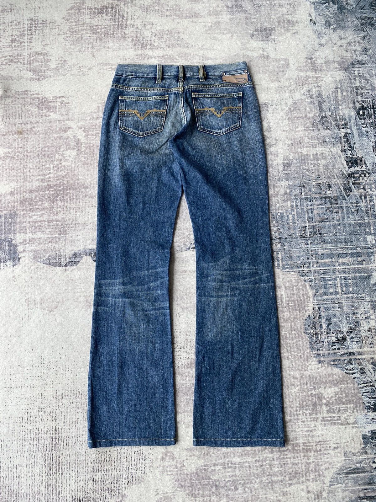 Diesel Vintage Diesel Super Flared Denim / Tornado Mart Size US 31 - 5 Thumbnail