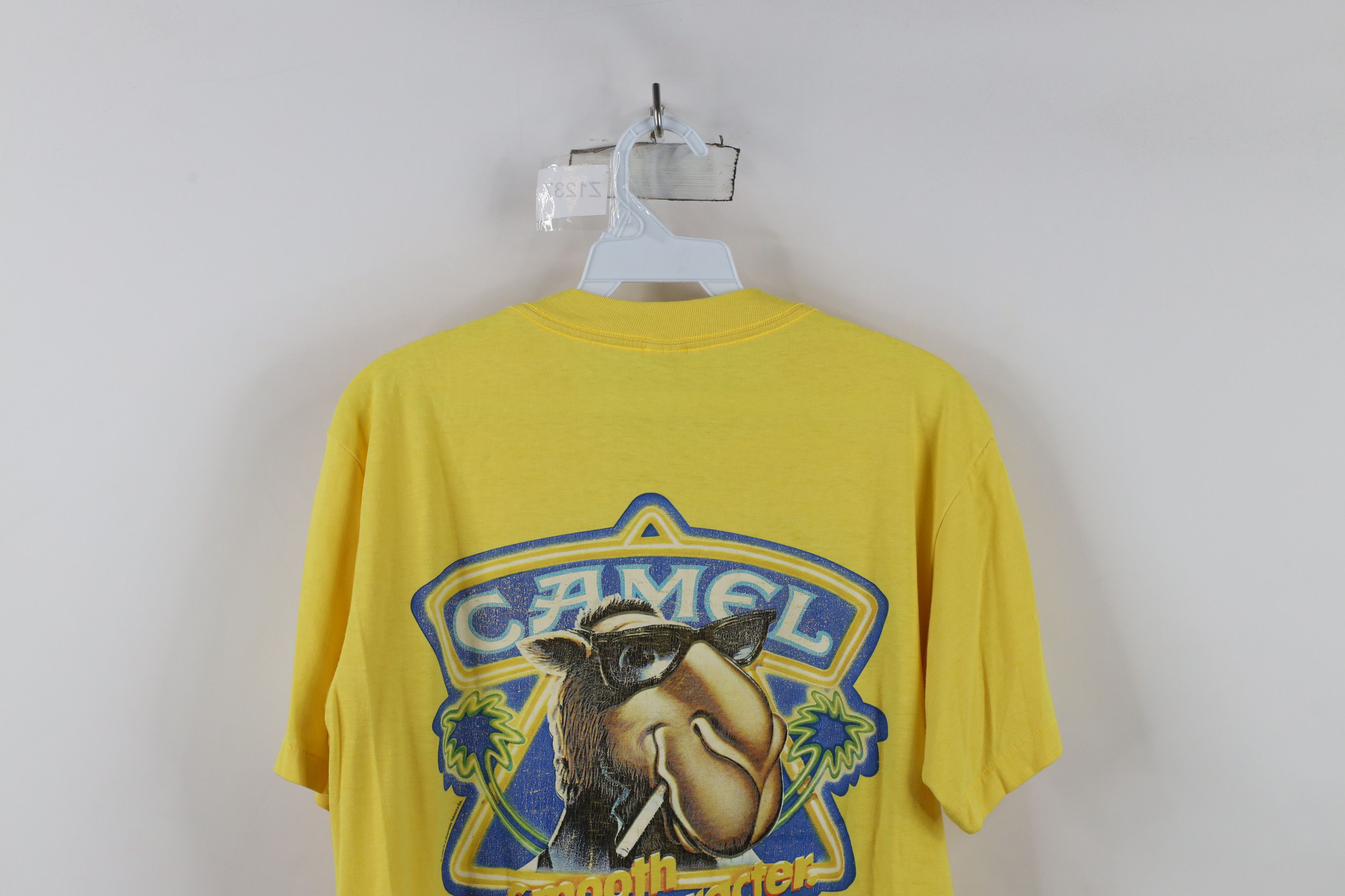 Vintage Vintage 90s Camel Cigarettes Spell Pocket T-Shirt Thin USA Size US L / EU 52-54 / 3 - 12 Thumbnail