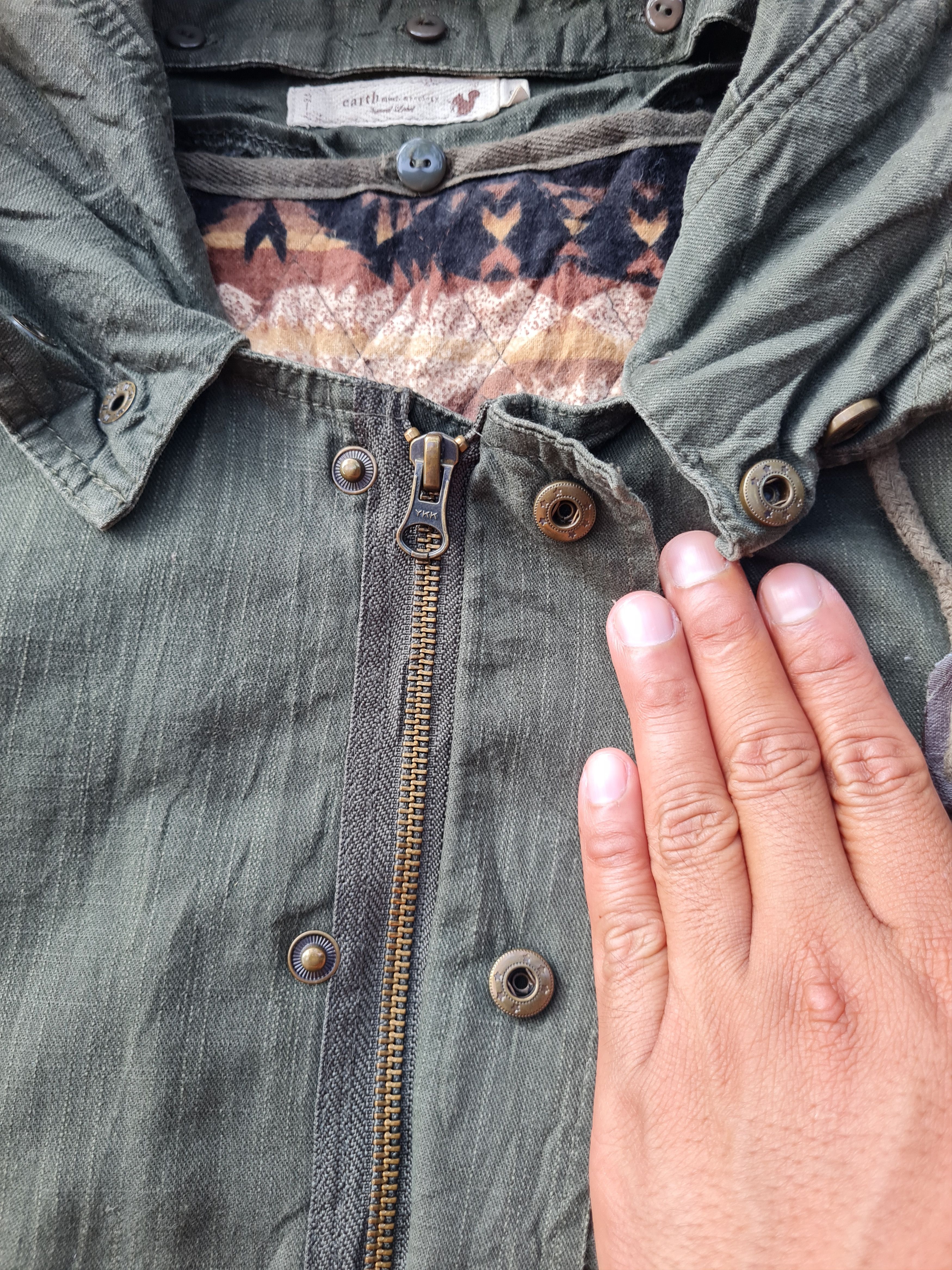 Japanese Brand × Vintage Earth And Tecnology Vintage Jacket Fur Size US M / EU 48-50 / 2 - 8 Thumbnail