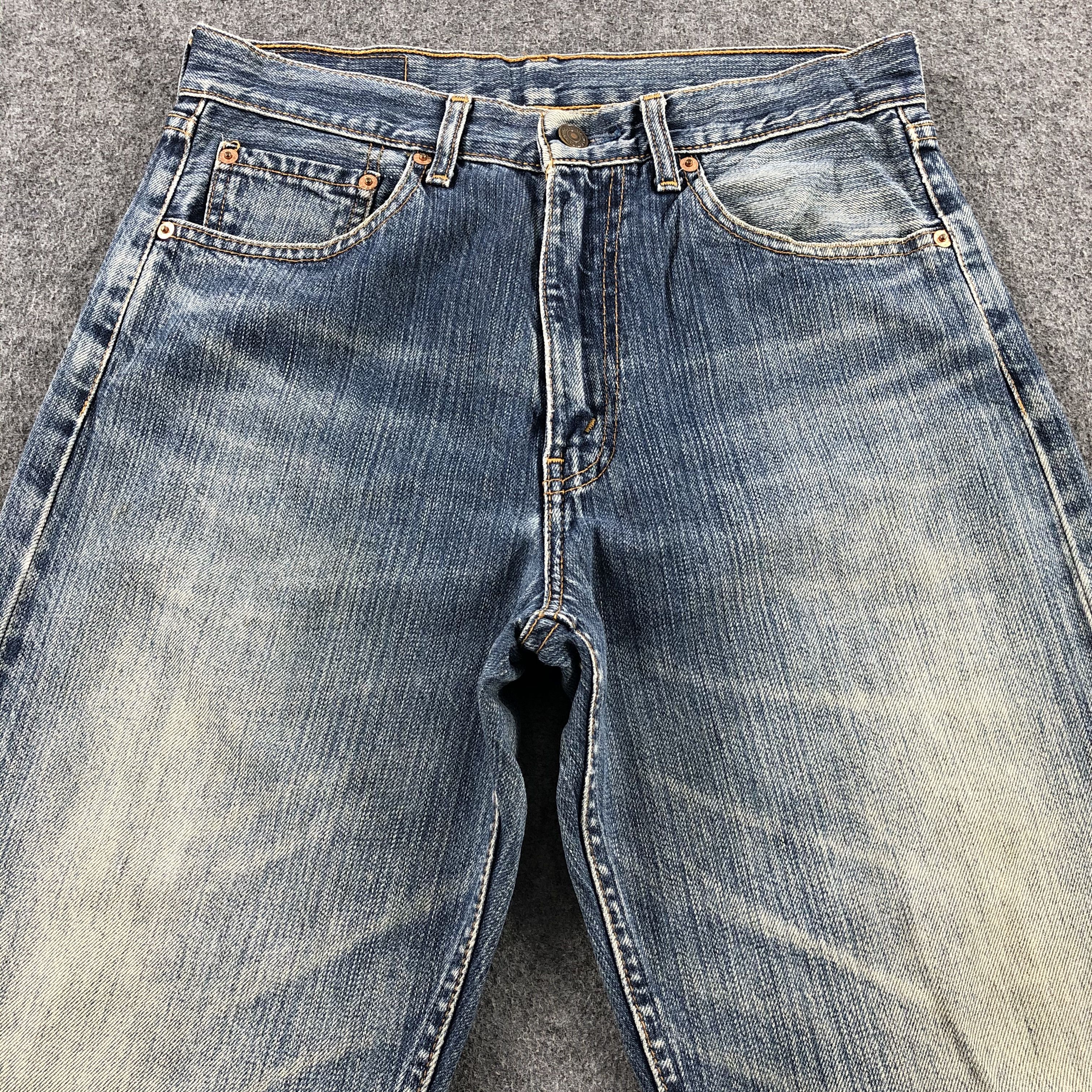 Levi's × Vintage Vintage 90s Blue Wash Levis 512 Jeans-JM2042 Size US 31 - 3 Thumbnail