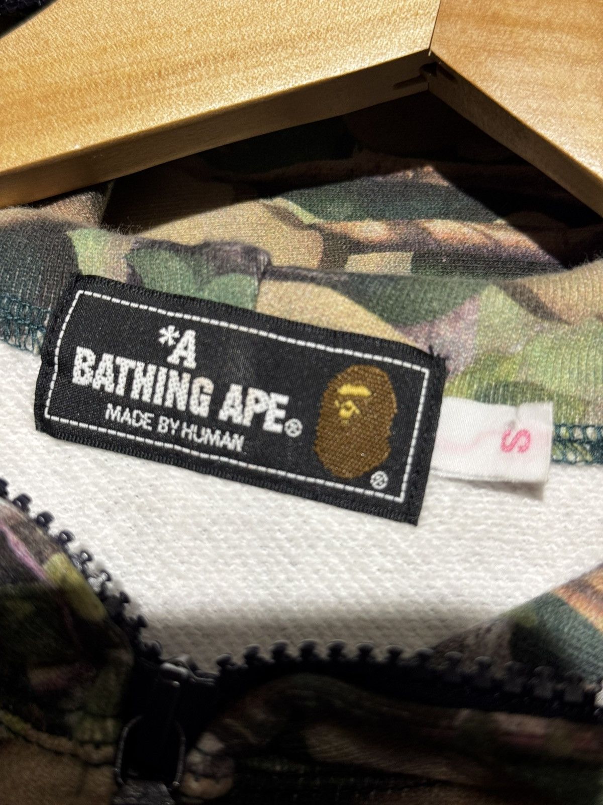 Bape OG Bape Village Camo Realtree Zip Up Hoodie Size S / US 4 / IT 40 - 3 Thumbnail