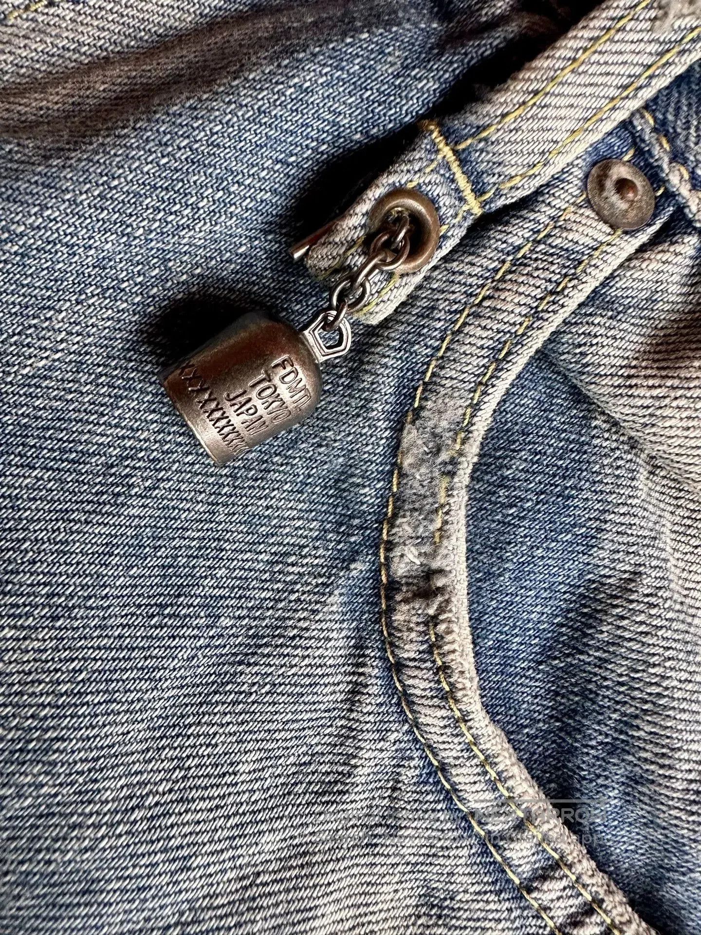 FDMTL fdmtl slim fit denim distressed patchwork jeans. Size US 32 / EU 48 - 7 Thumbnail