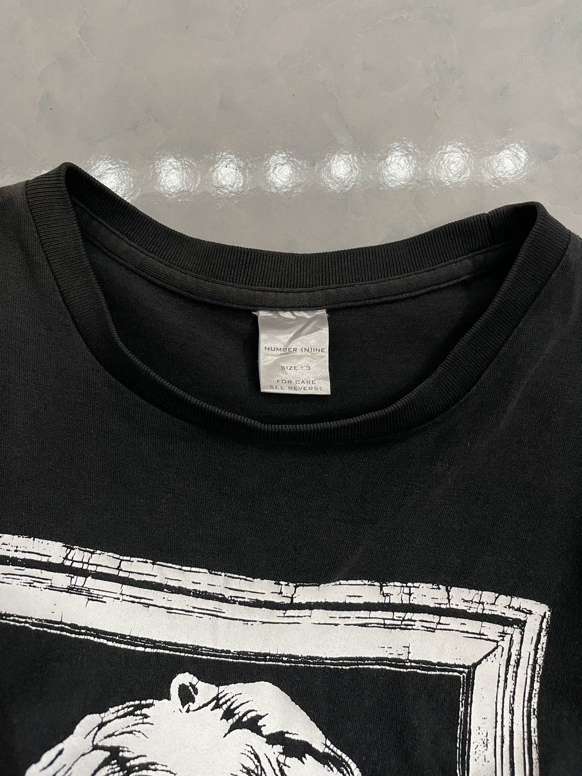 Number (N)ine × Vintage Number Nine x John Lennon Tshirt
