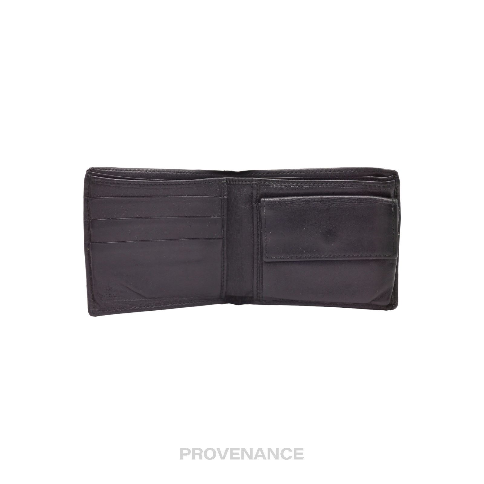 Gucci 🔴 Gucci GG Supreme Bifold Wallet - Black Size ONE SIZE - 3 Thumbnail