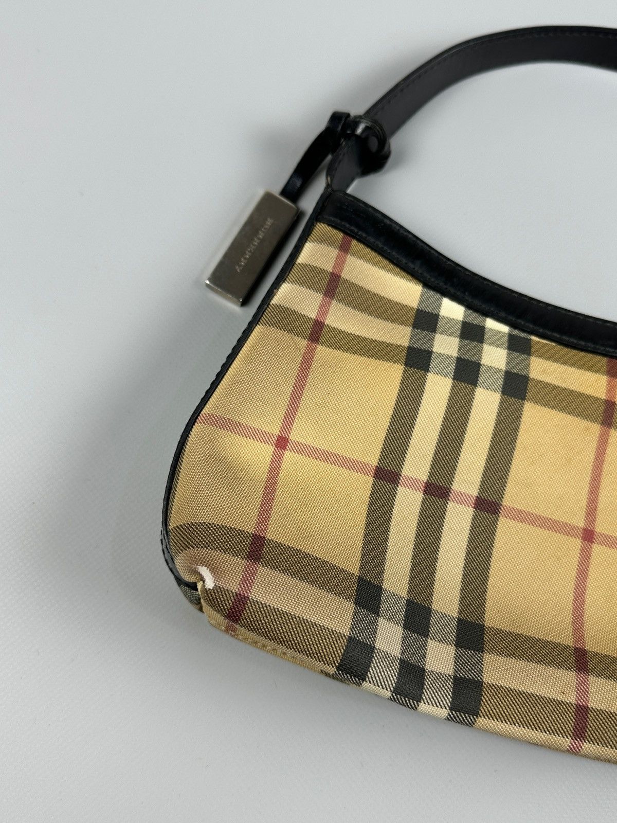 Burberry Vintage Burberry London Nova Check Baguette Shoulder Bag Size ONE SIZE - 13 Thumbnail