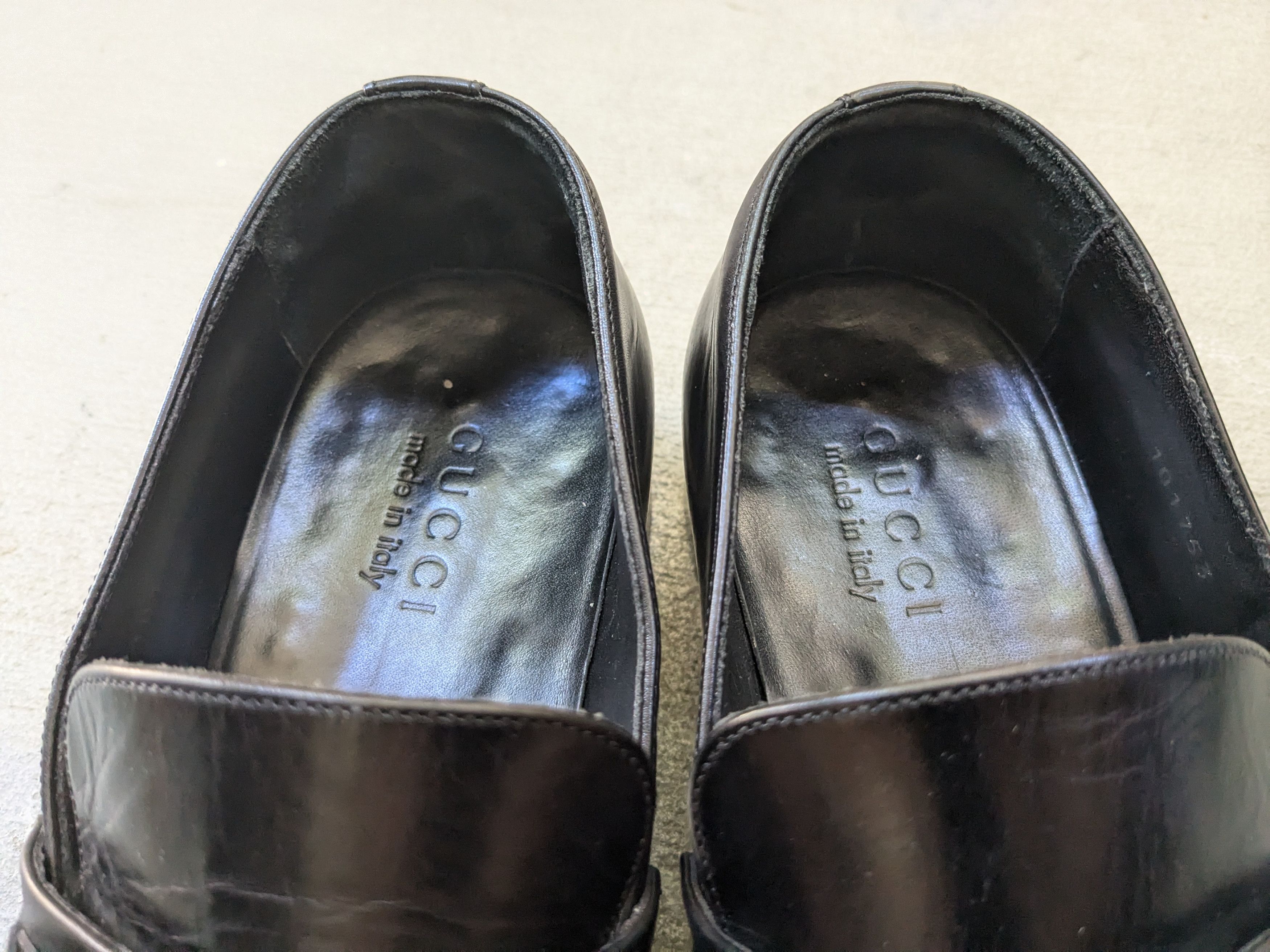Gucci Gucci Horsebit Loafers Black 8 D Leather Snaffle Tom Ford Size US 8 / EU 41 - 4 Thumbnail
