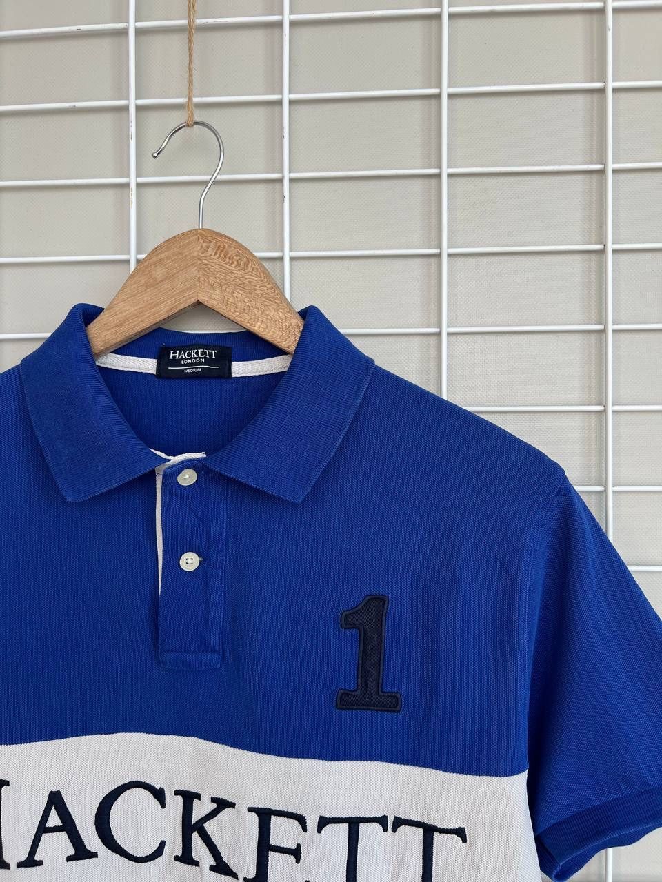 Hackett Hackett London Panel Polo Shirt Great Britain Men Size M Size US M / EU 48-50 / 2 - 6 Thumbnail