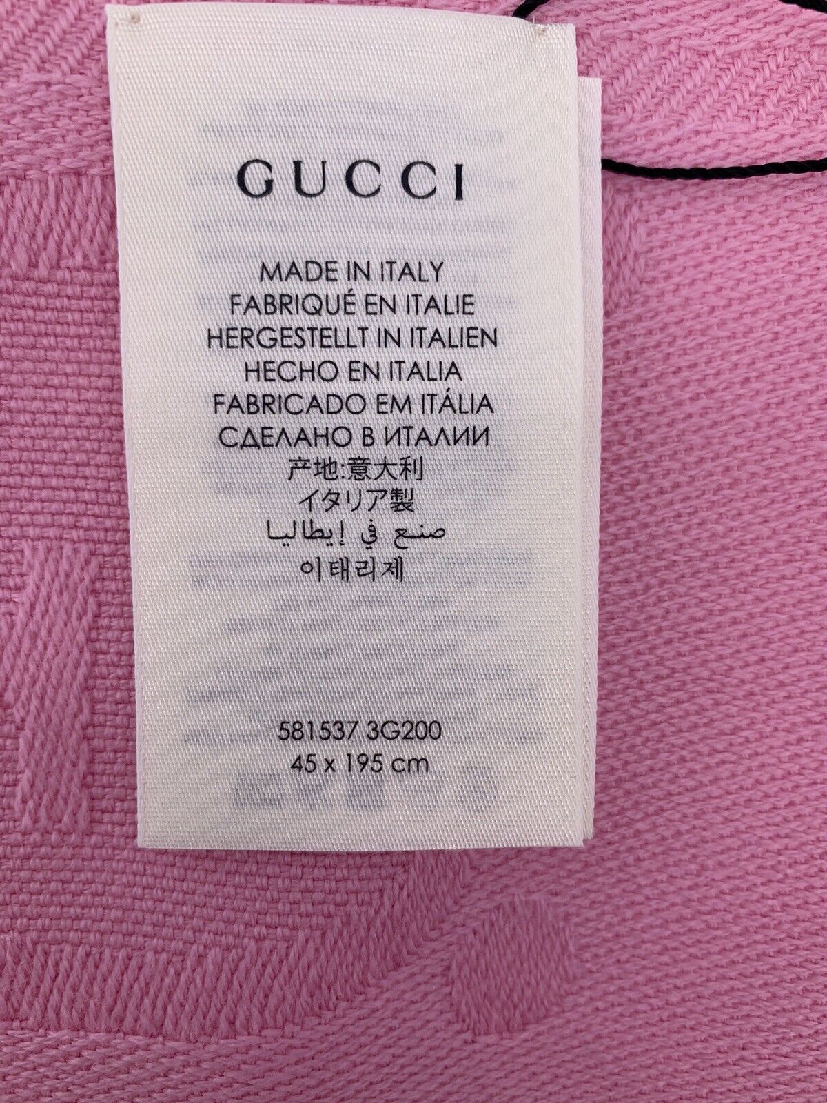Gucci new Gucci Scarves wool 195x45cn Size ONE SIZE - 8 Thumbnail