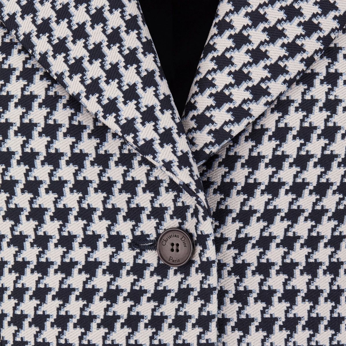 Dior o1bcso1str0225 Fitted Jacket in Blue/White Size M / US 6-8 / IT 42-44 - 3 Thumbnail