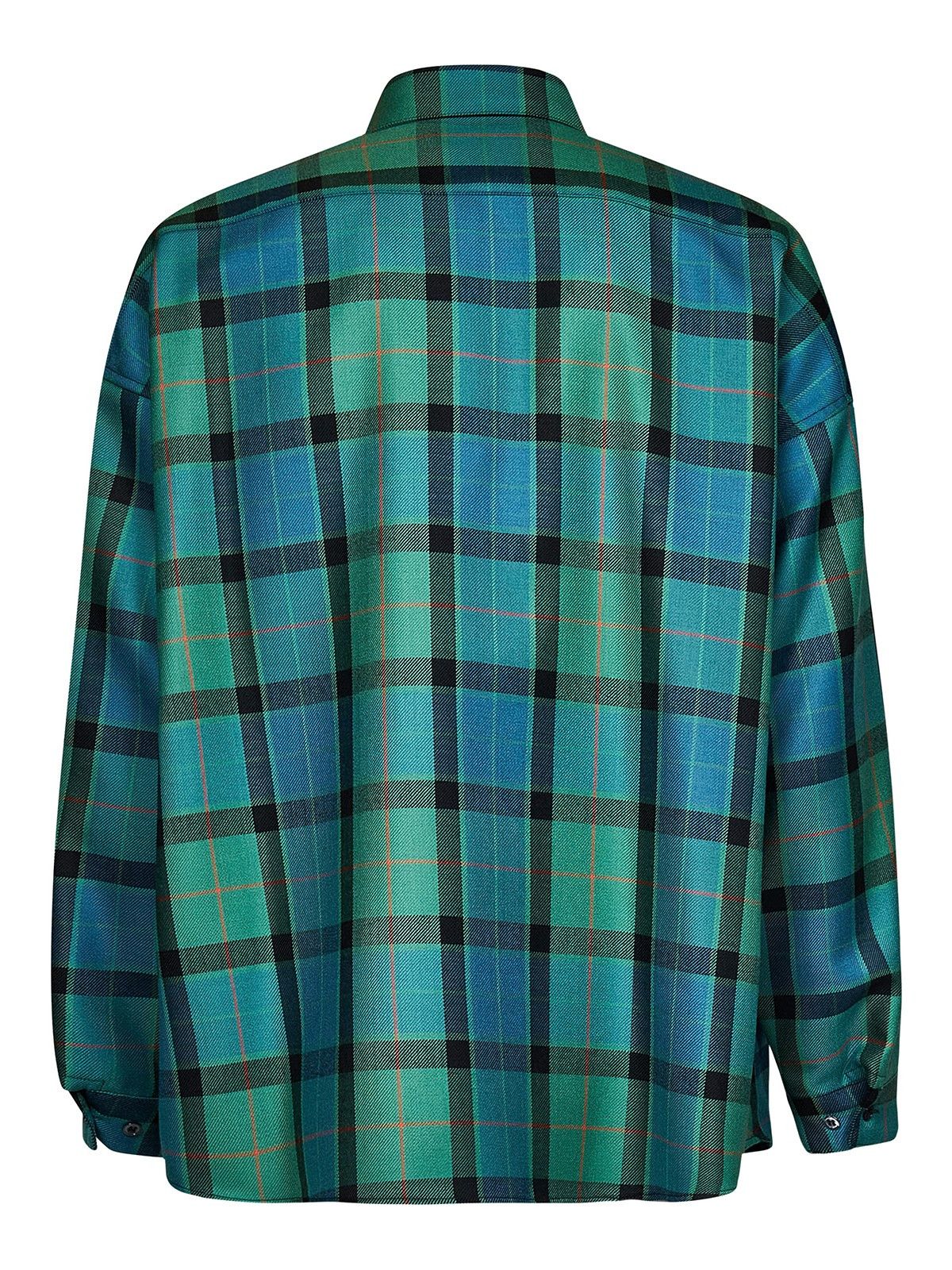 Marni o1y0225 Checked Shirt in Multicolor Size US S / EU 44-46 / 1 - 2 Thumbnail