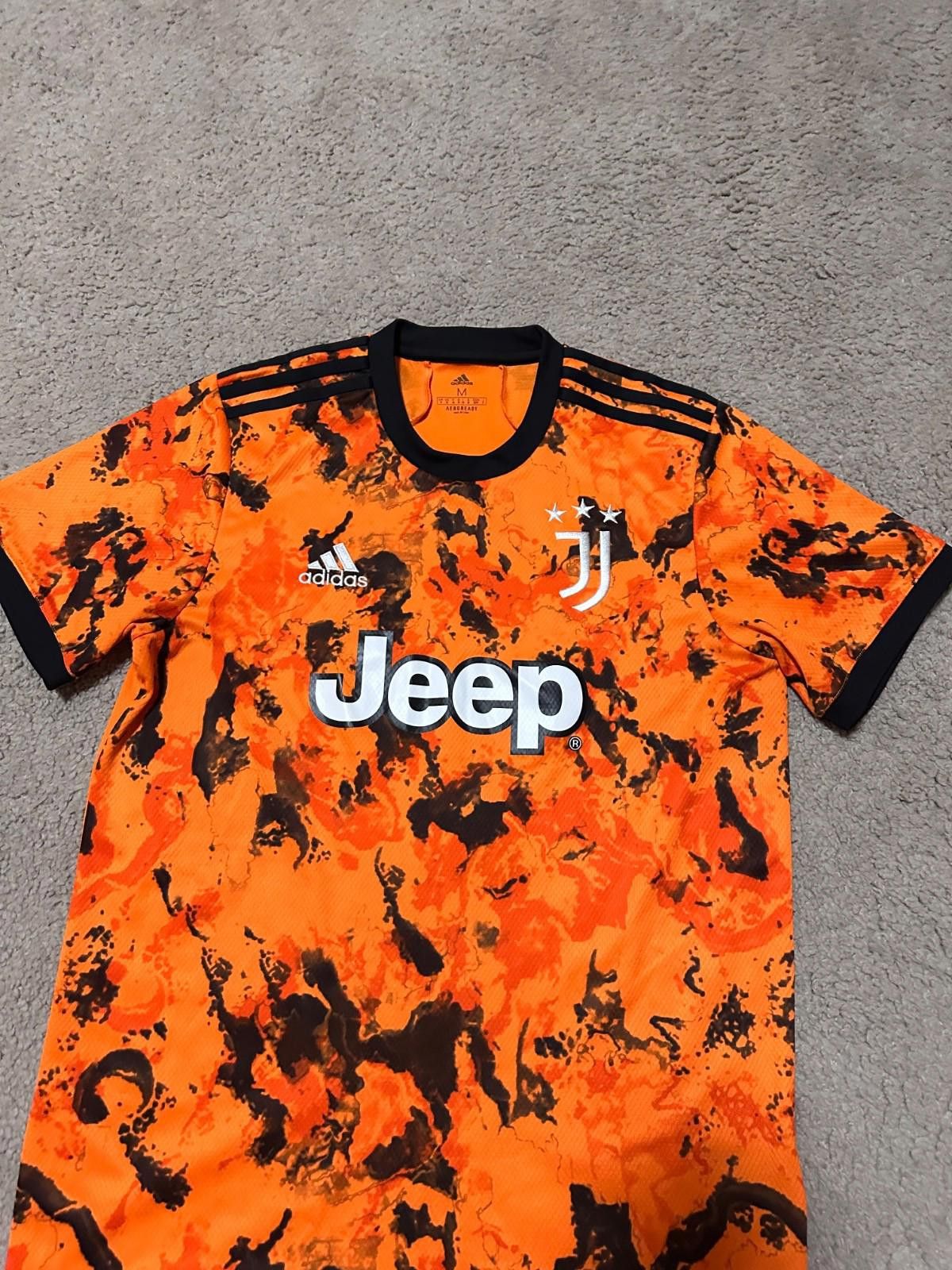 Adidas JUVENTUS 2020 2021 THIRD FOOTBAL SHIRT SOCCER JERSEY ADIDAS Size US M / EU 48-50 / 2 - 3 Thumbnail