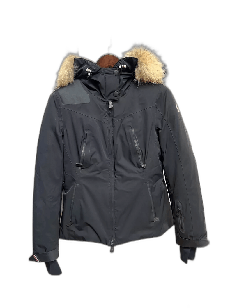 Moncler Moncler Ski Down Jacket with Fur Hood Size M / US 6-8 / IT 42-44 - 1 Thumbnail