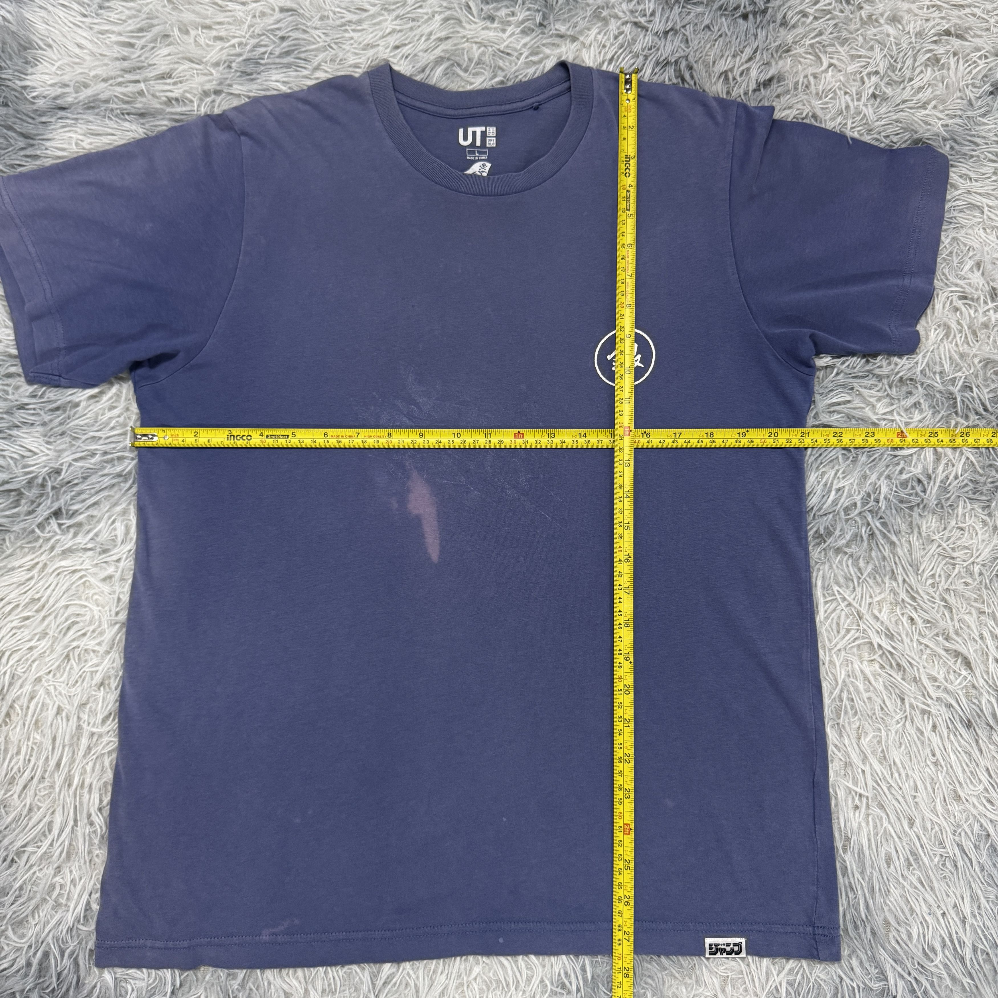 Anime Sunfaded Defect Japanese Anime Gintama Gintoki Tshirt Size US L / EU 52-54 / 3 - 6 Thumbnail