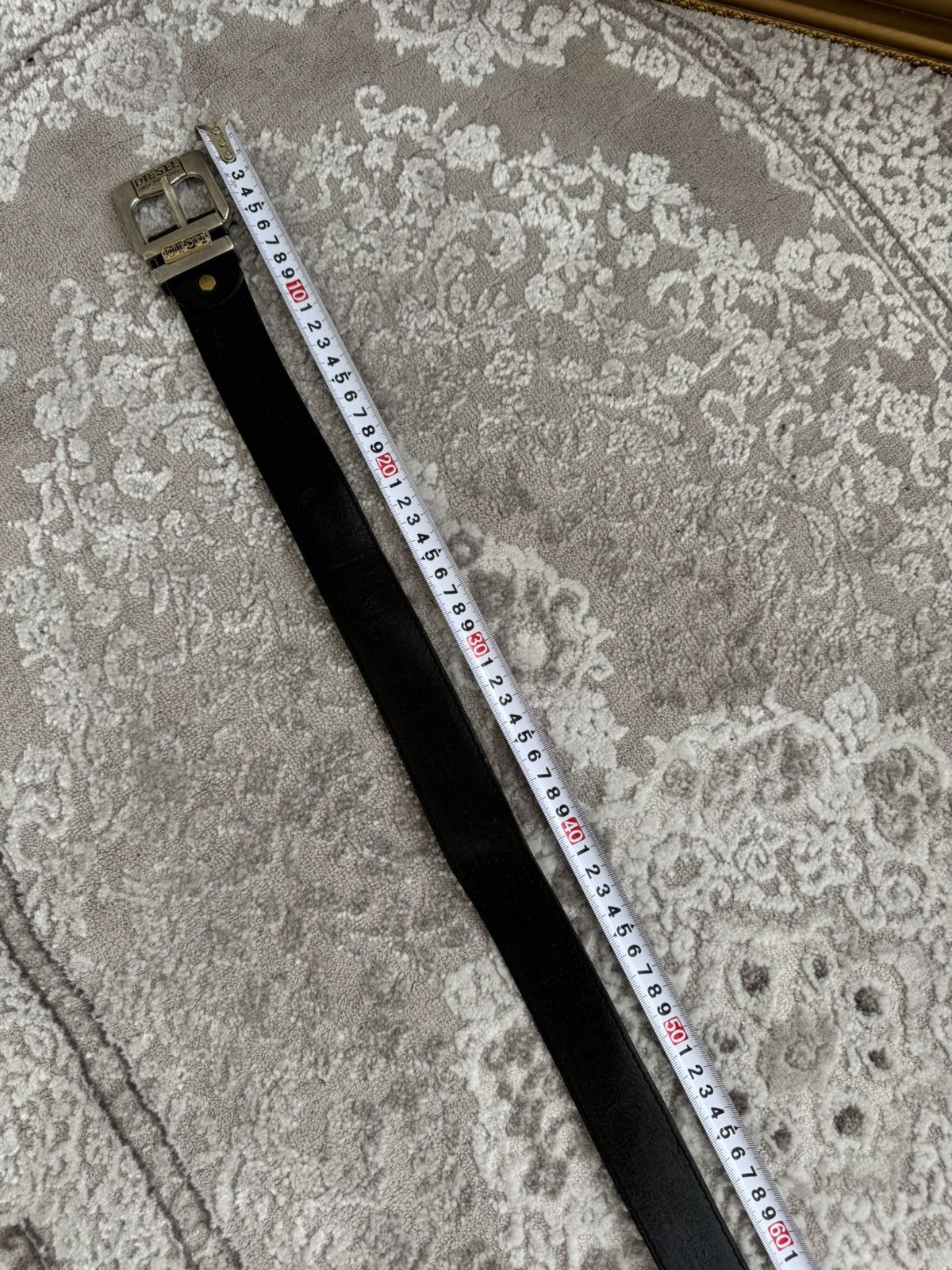Diesel Vintage Diesel Leather Belt Monogram Big Logo Japanesse Y2K Size ONE SIZE - 7 Thumbnail