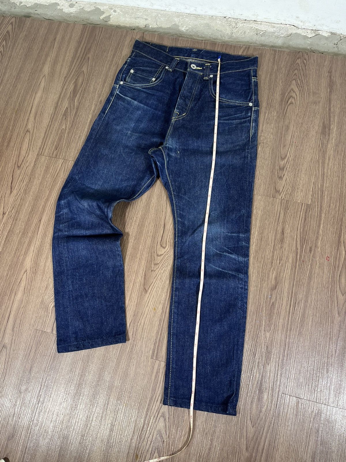 Comme des Garcons AD2010 Comme des Garçons Homme Indigo Denim Size US 29 - 22 Thumbnail
